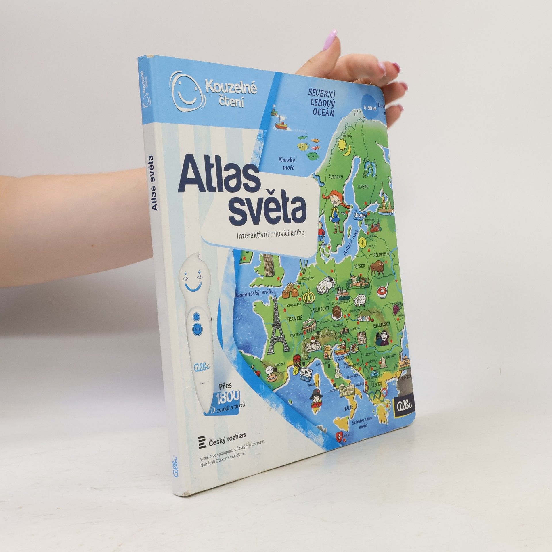 Tereza Kocová Atlas světa. Interaktivní mluvící kniha