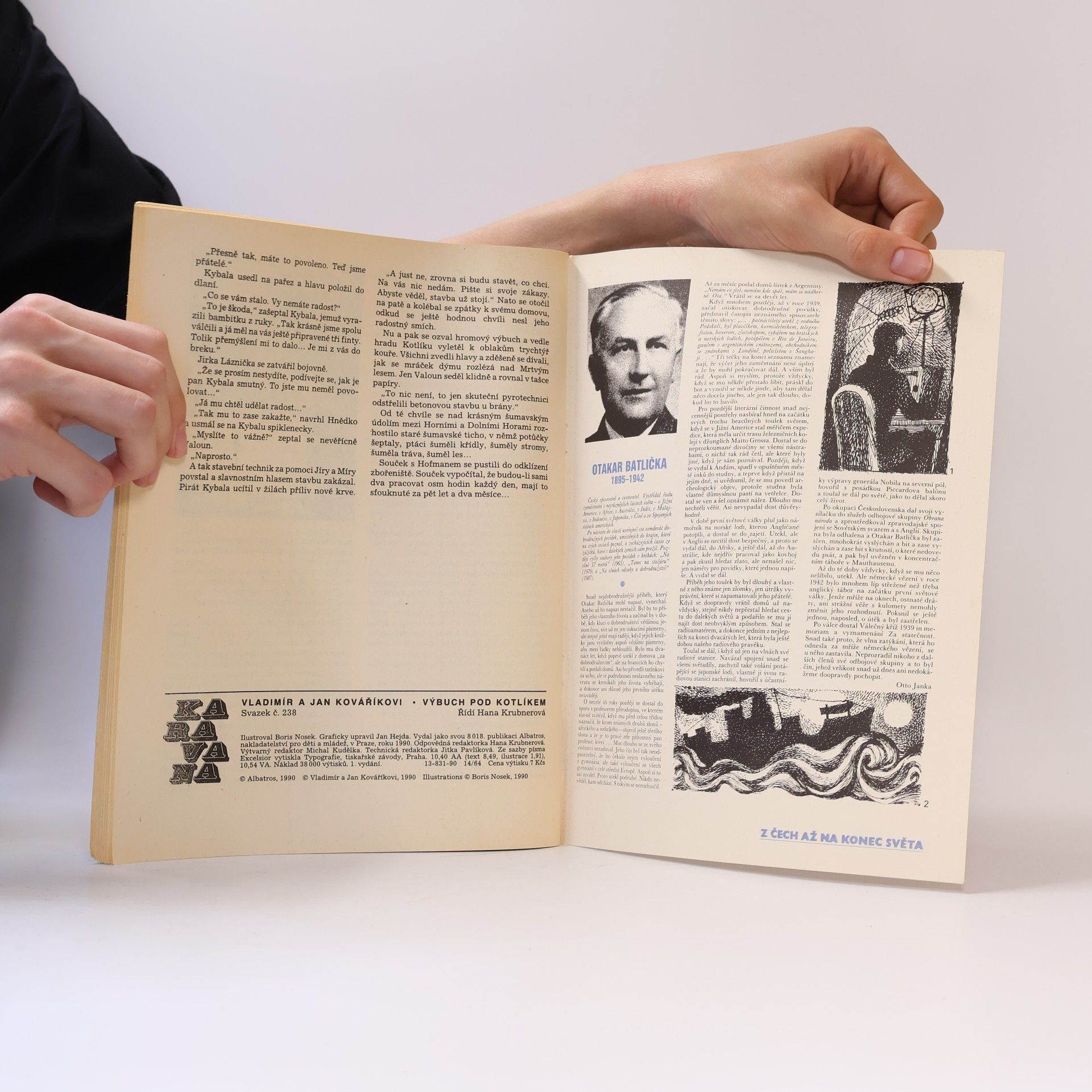 Vladimír Kovářík Výbuch pod Kotlíkem