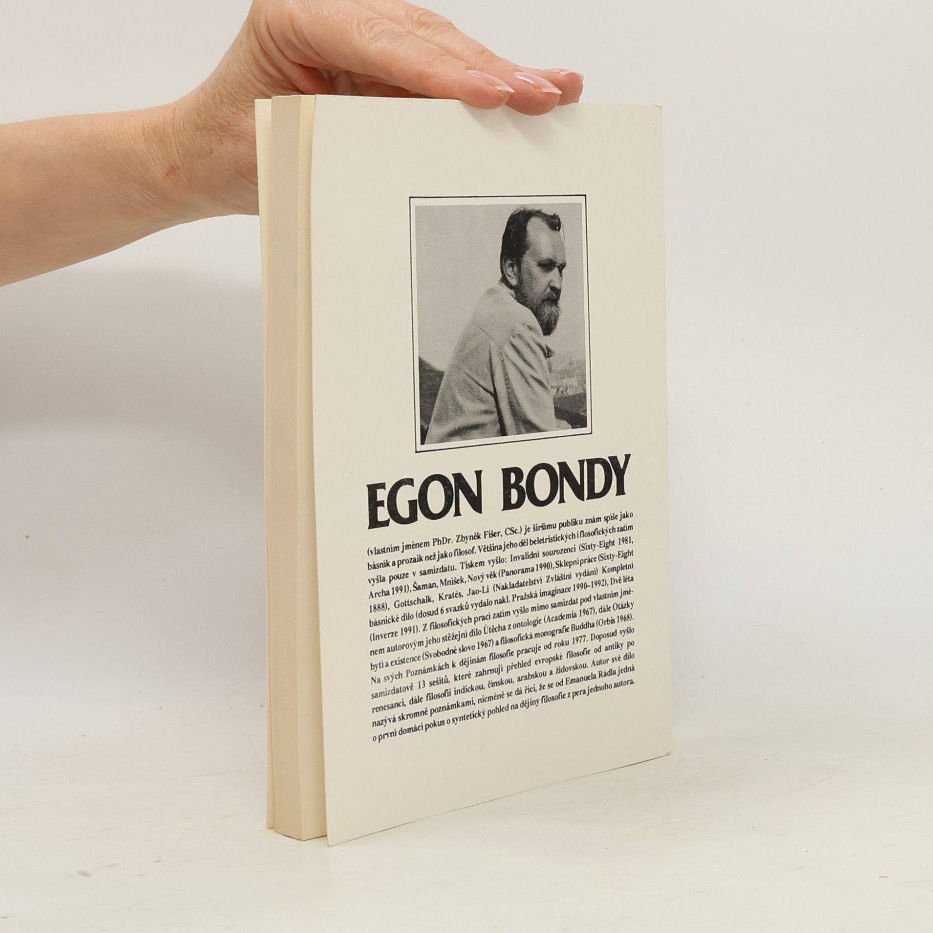 Egon Bondy Indická filosofie 1