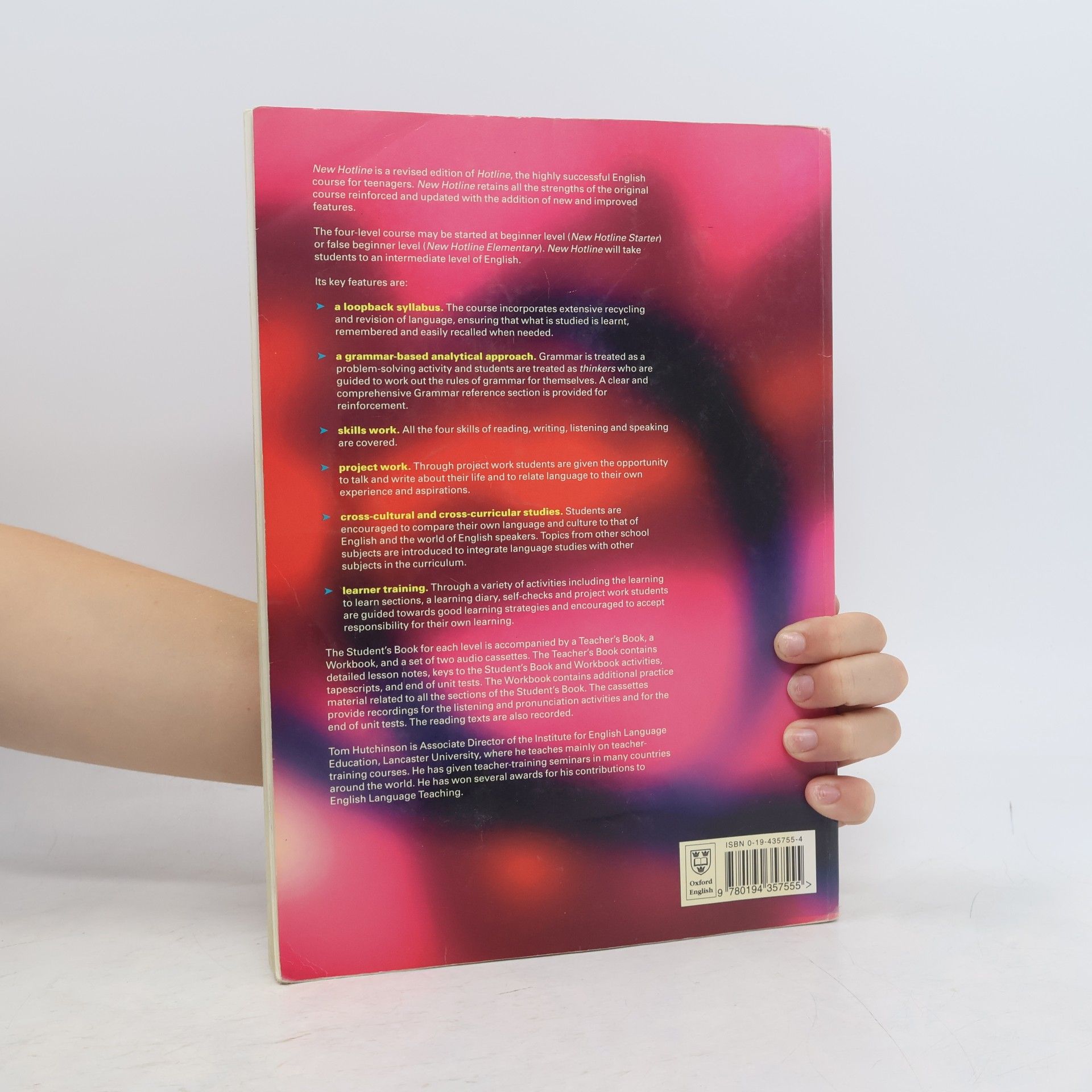 Tom Hutchinson New Hotline: Student's book