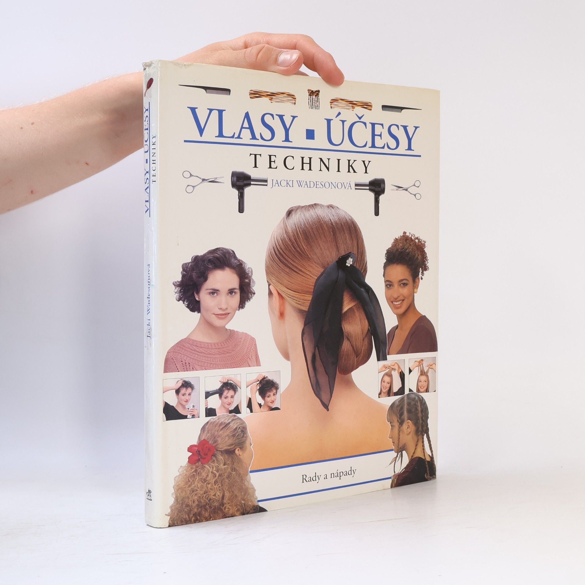 Jacki Wadeson Vlasy. Účesy. Techniky