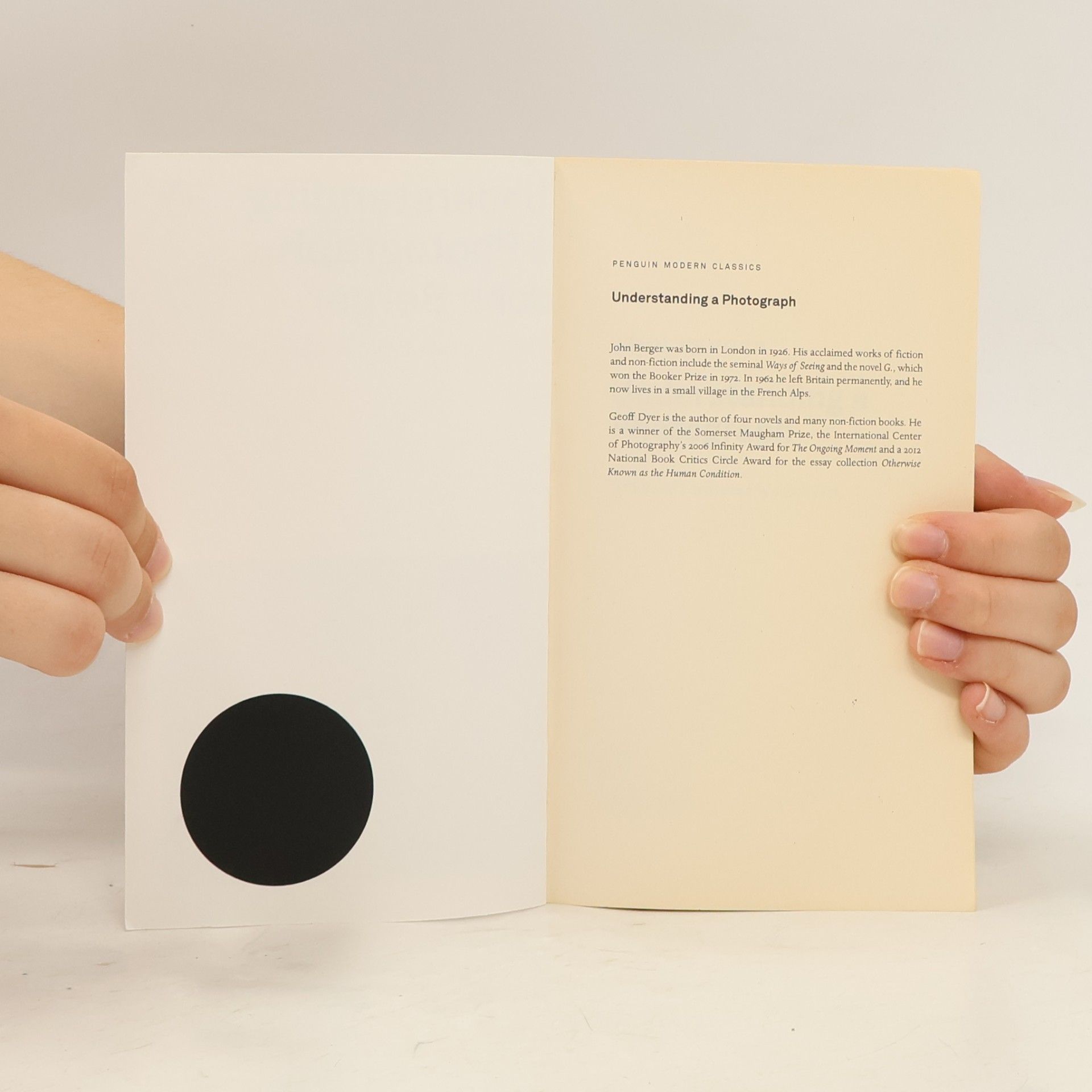 John Berger Understanding a Photograph