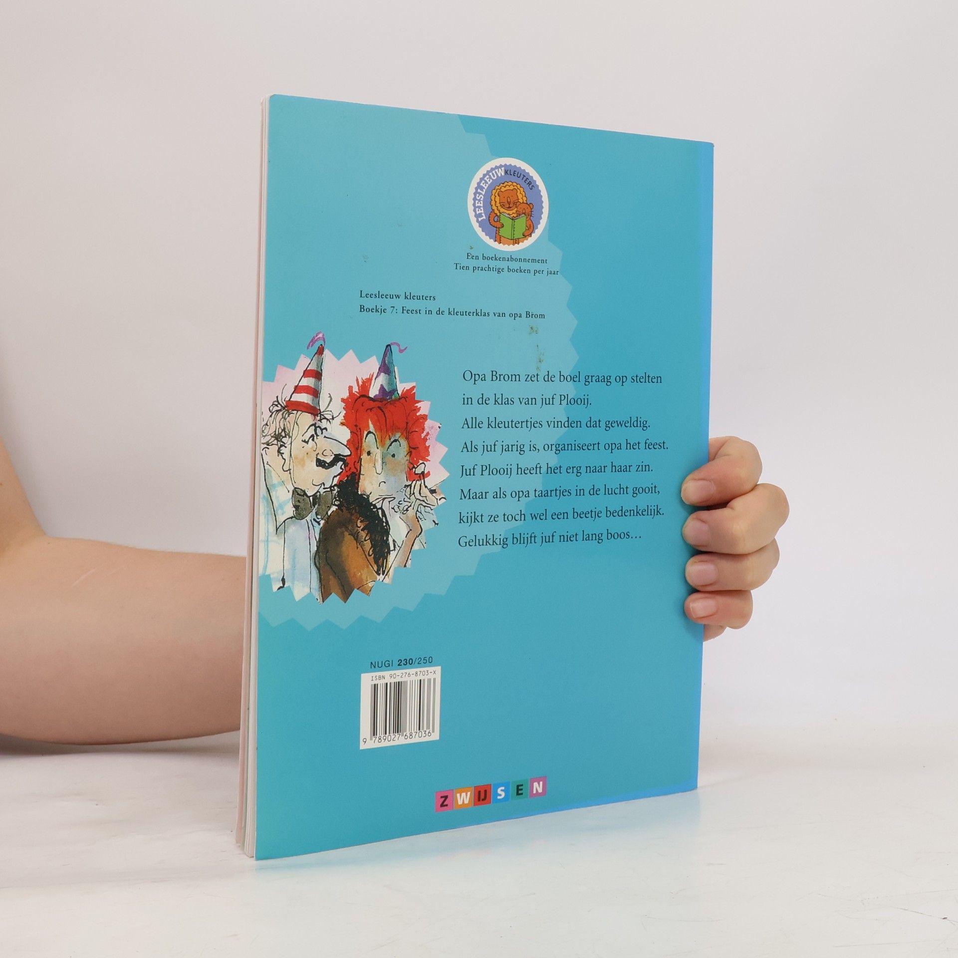 Marianne Busser Leesleeuw Kleuters - 1: Feest in de kleuterklas van opa Brom