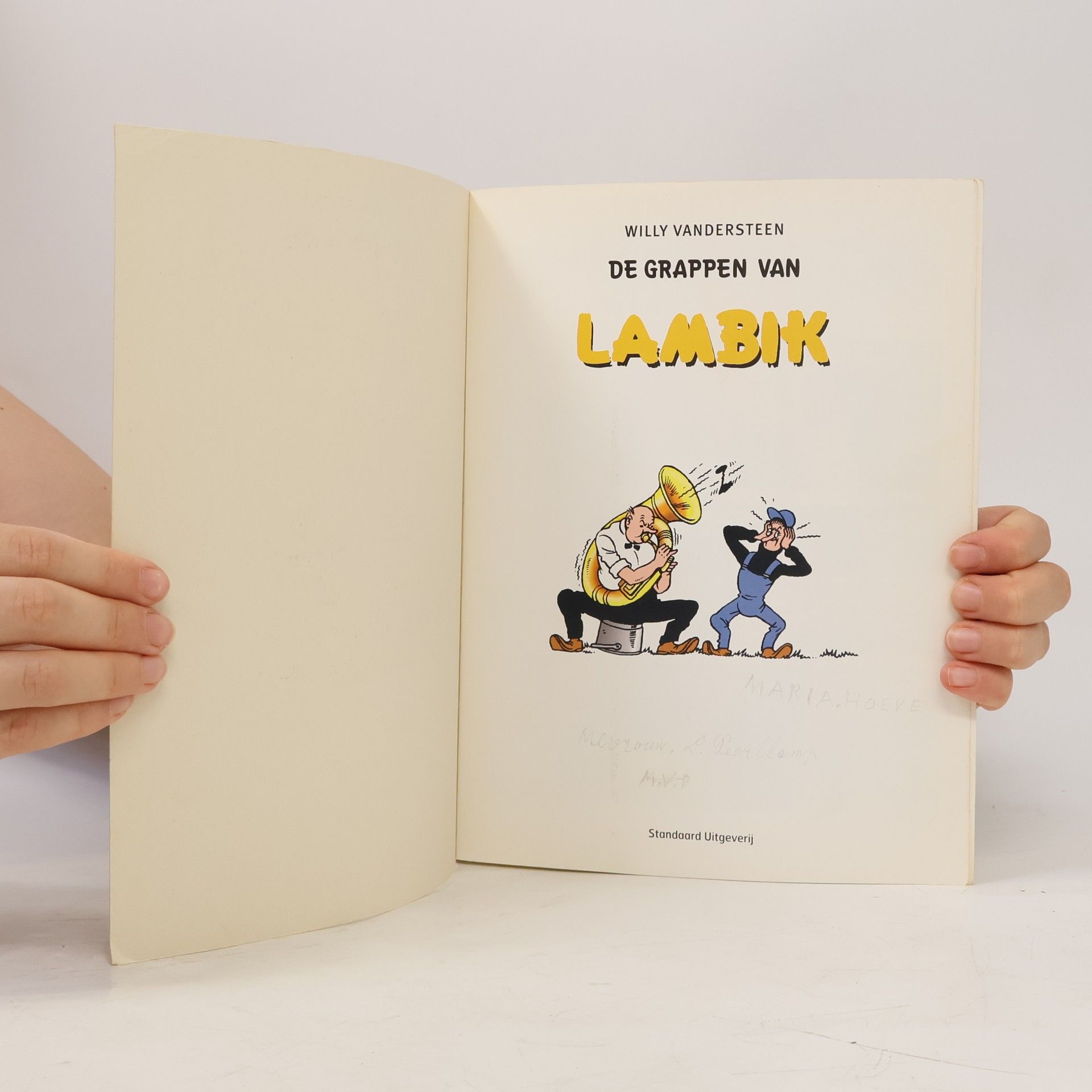 Willy Vandersteen De grappen van Lambik - druk 1