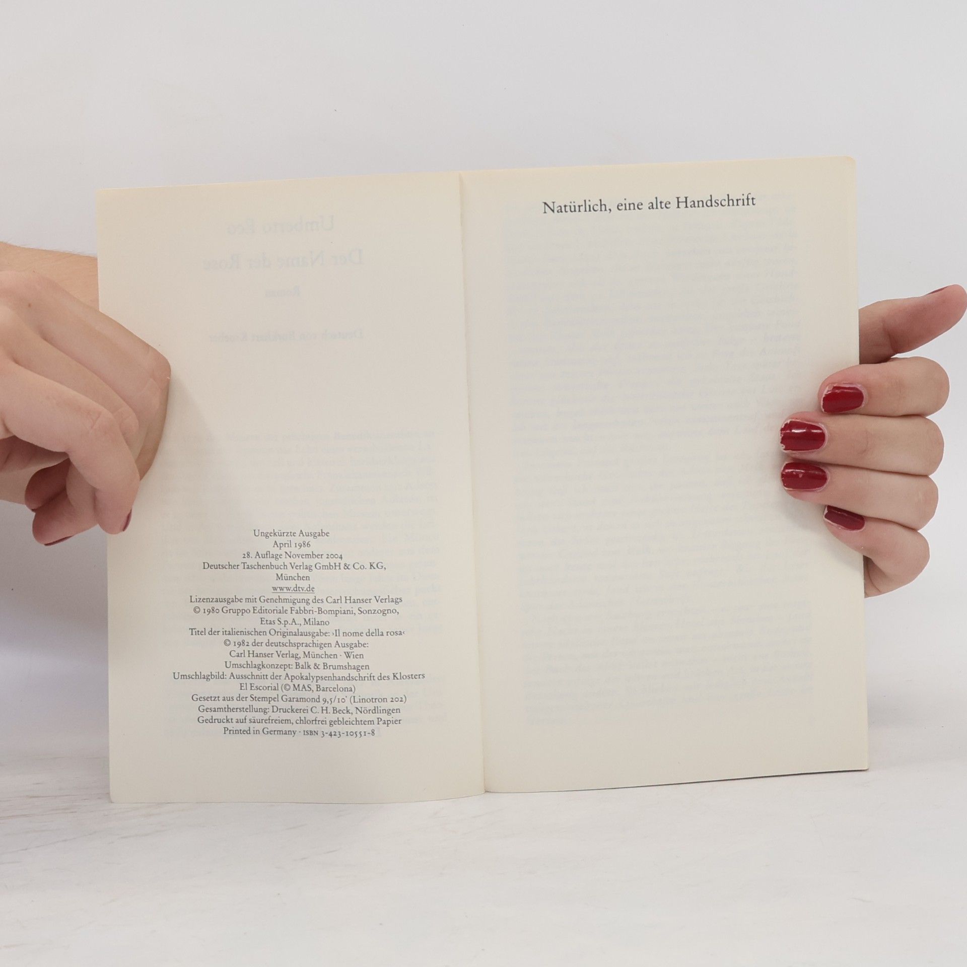 Umberto Eco Der Name der Rose