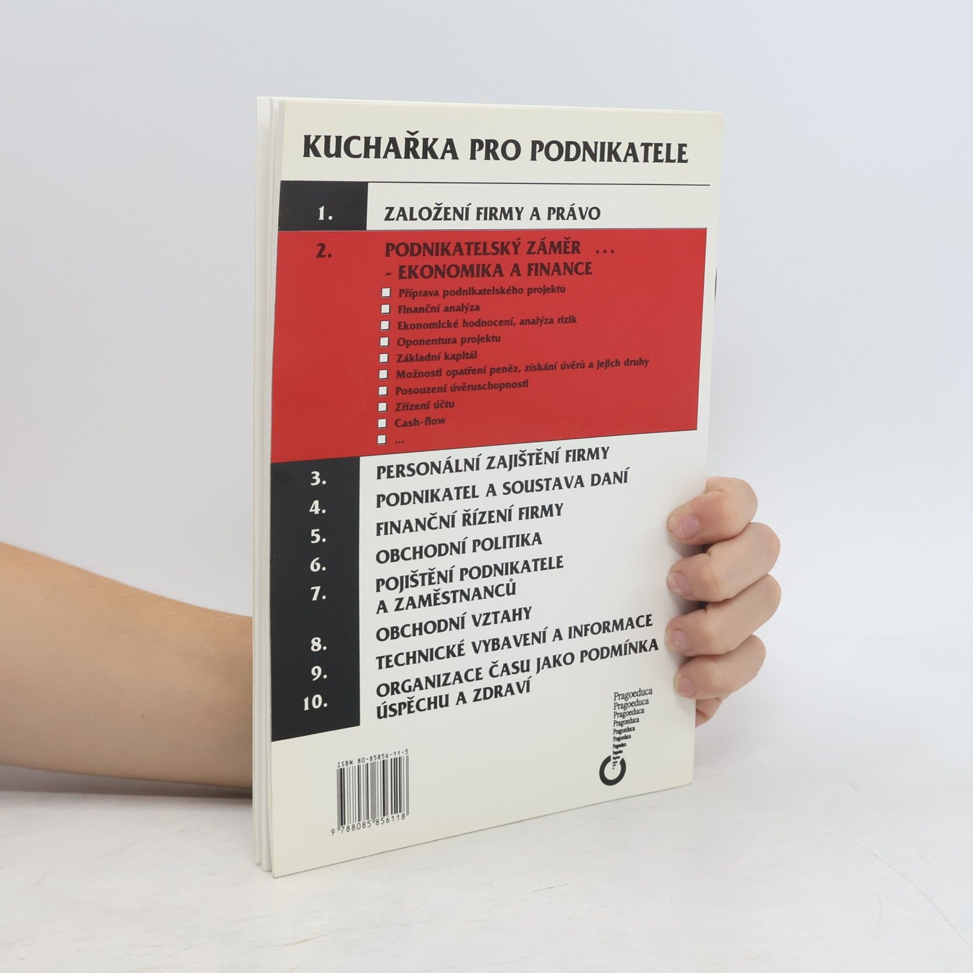 Jana Suchá Kuchařka pro podnikatele
