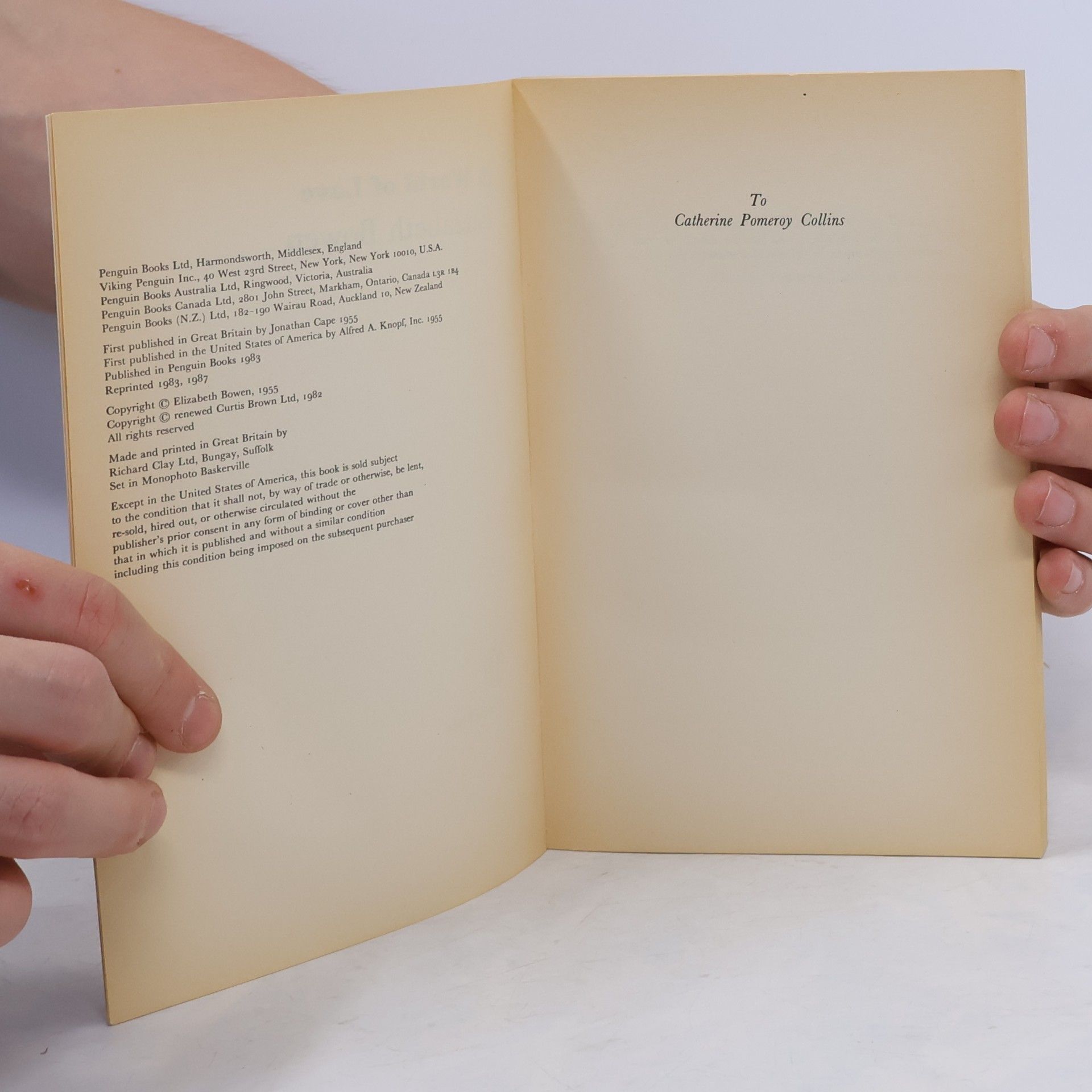 Elizabeth Bowen Penguin Modern Classics: A World of Love