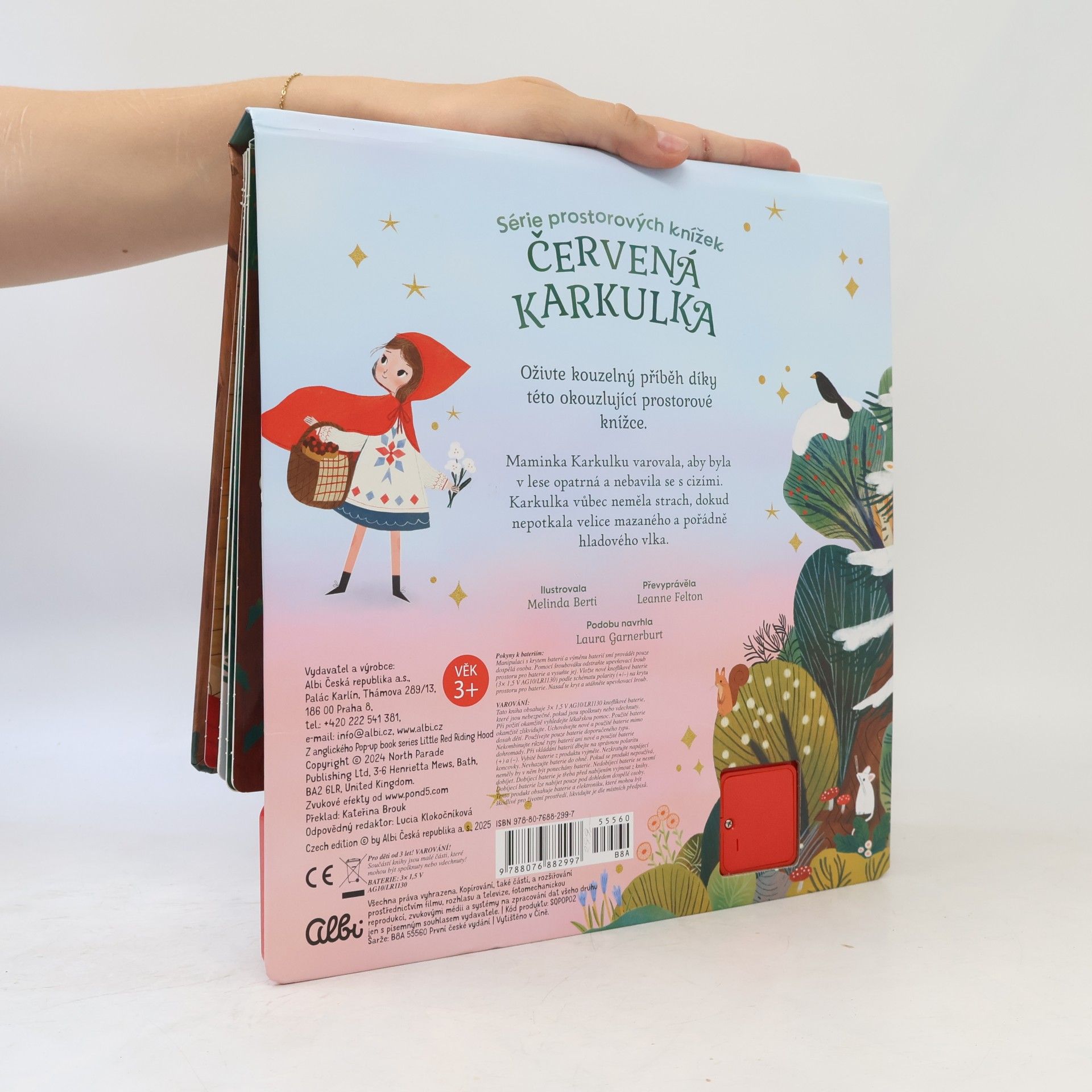Melinda Berti Červená Karkulka