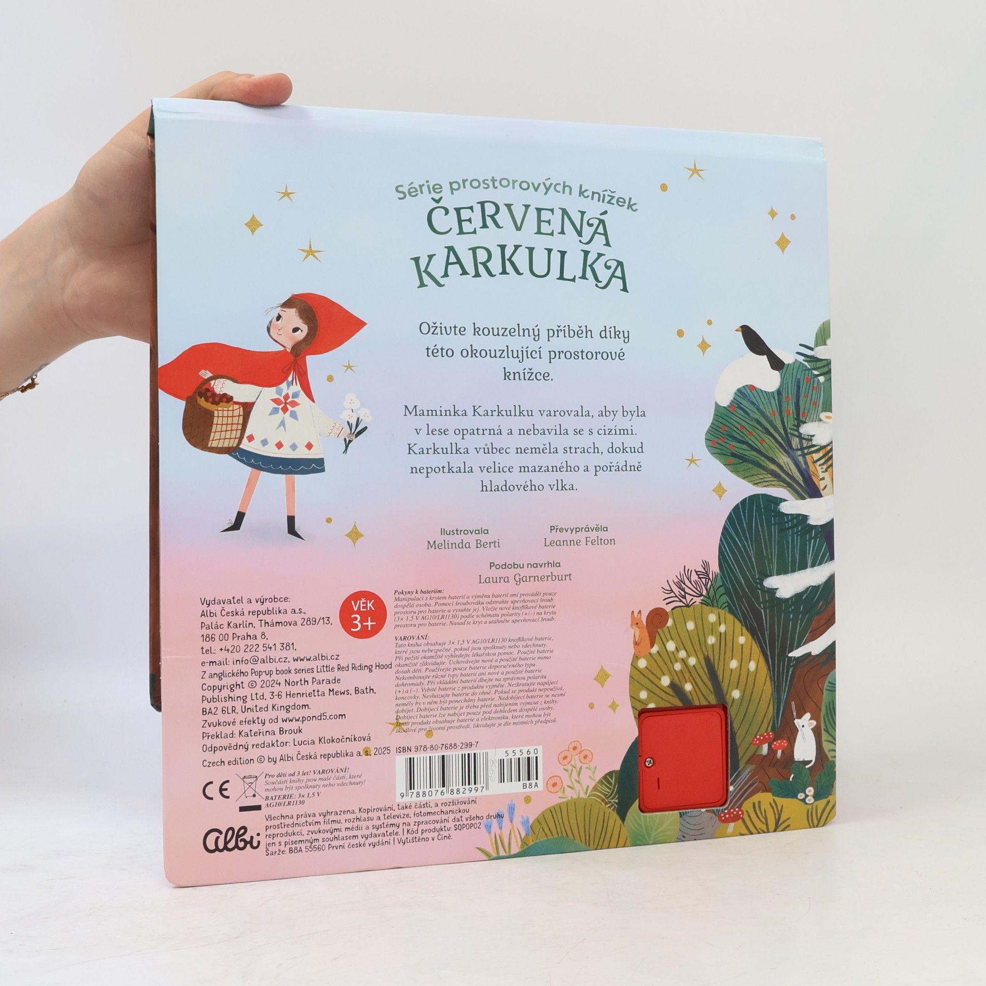 Melinda Berti Červená Karkulka