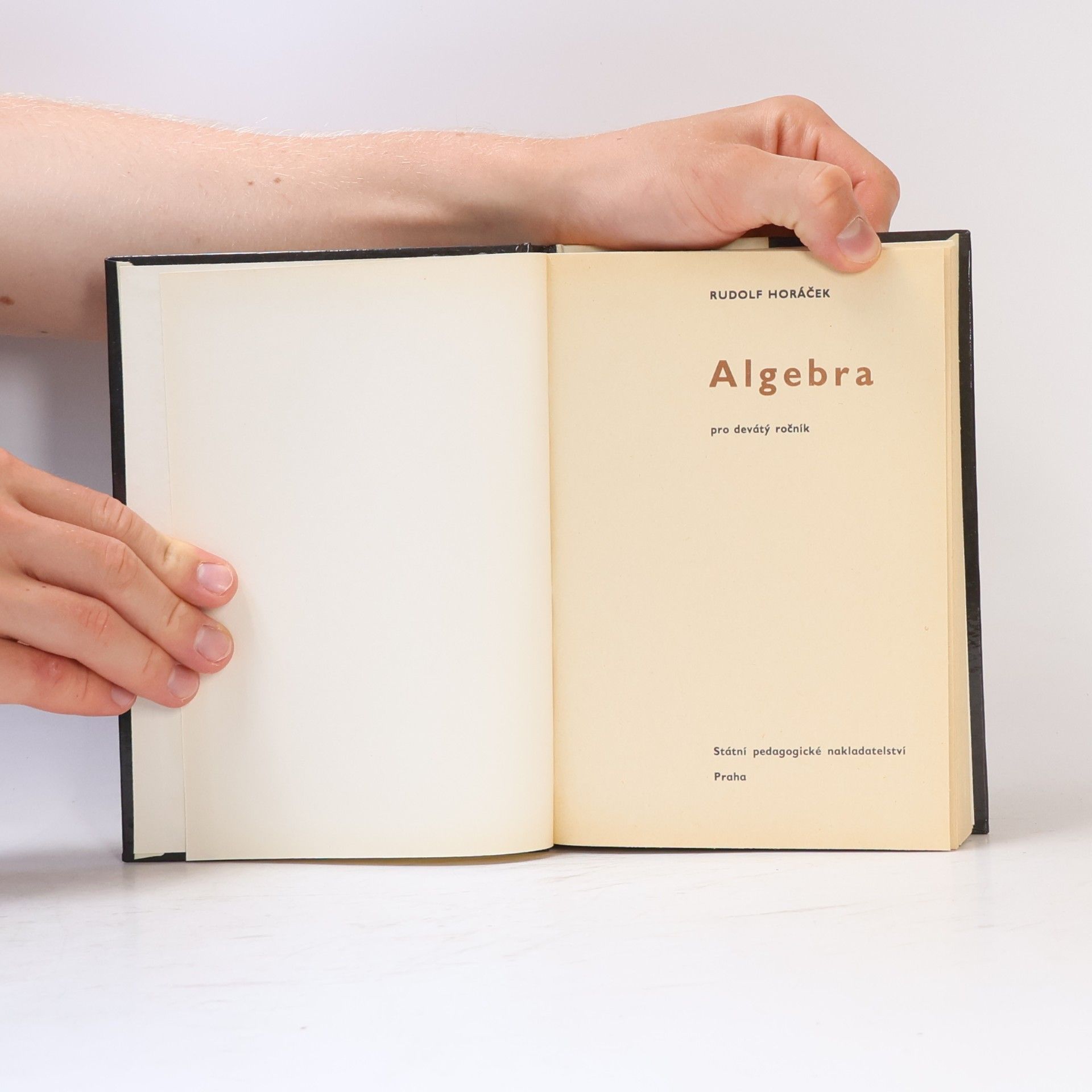 Rudolf Horáček Algebra pro 9. ročník