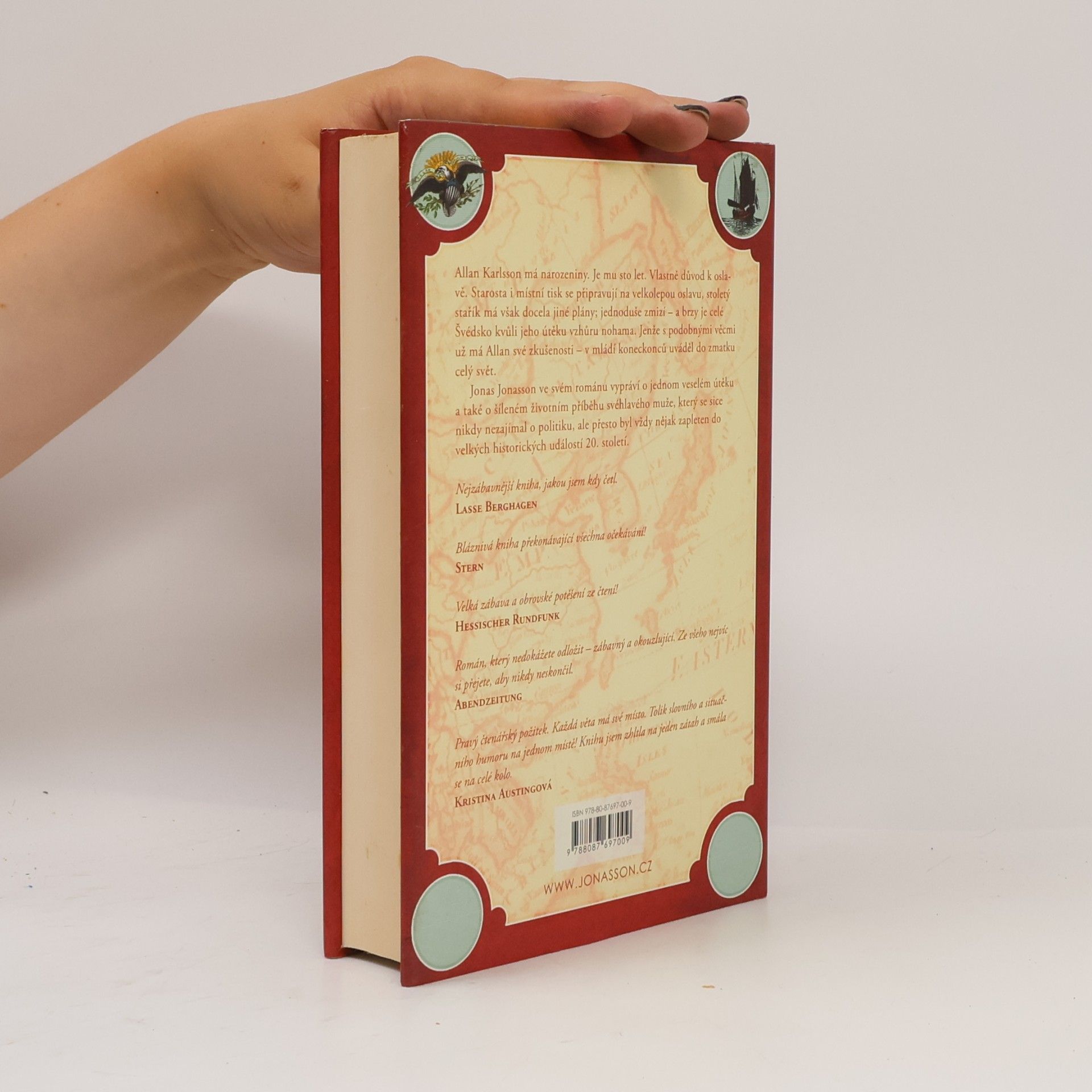 Jonas Jonasson Stoletý stařík, který vylezl z okna a zmizel