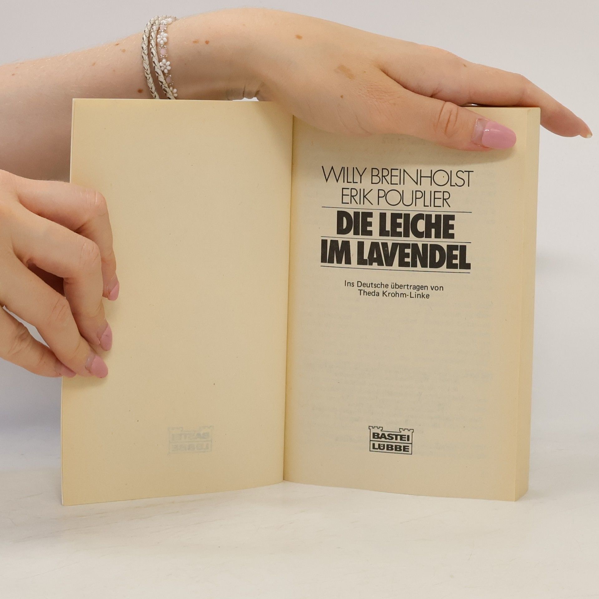 Willy Breinholst Die Leiche im Lavendel. Kriminalroman