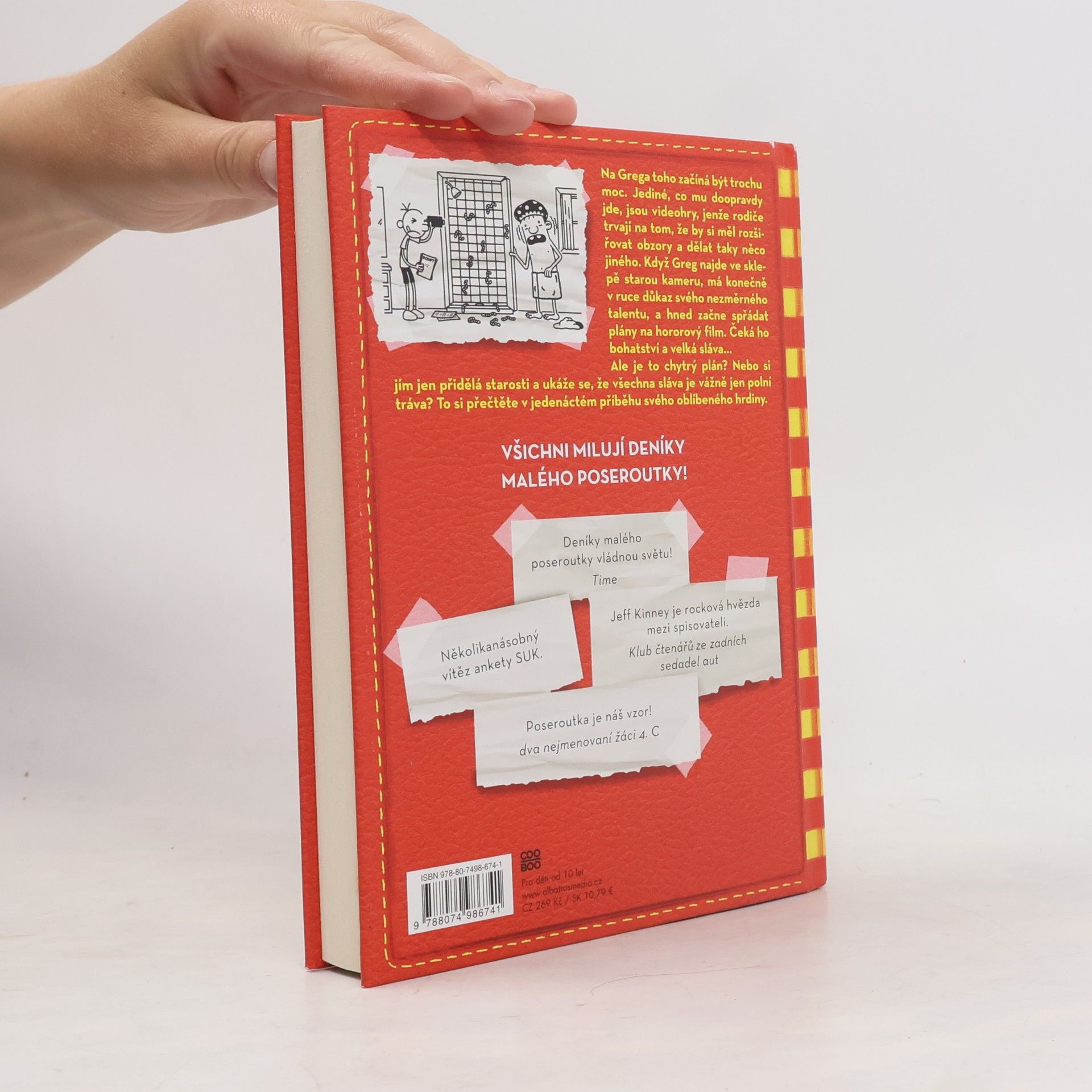 Jeff Kinney Deník malého poseroutky 11. Všechna sláva...