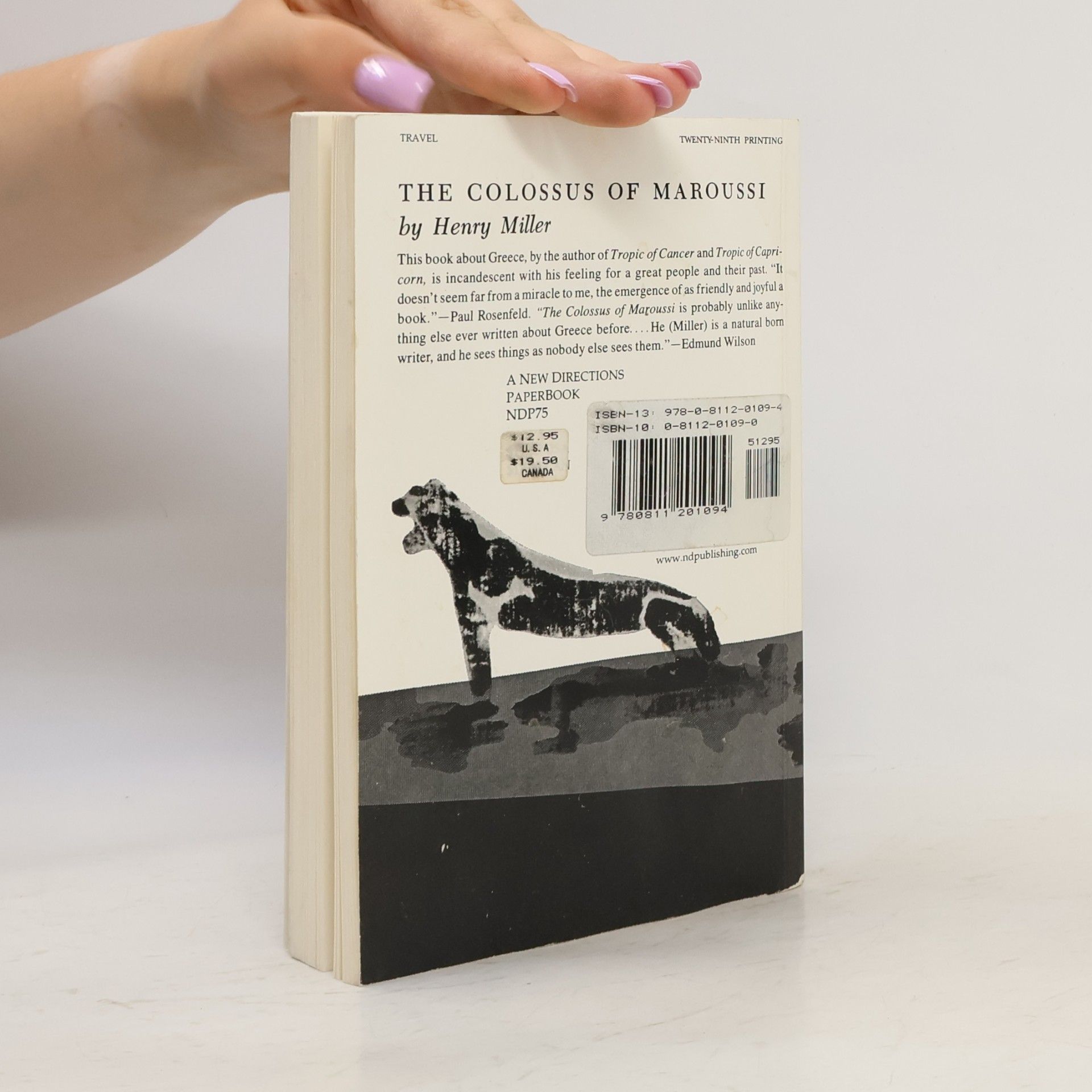 Henry Miller The Colossus of Maroussi