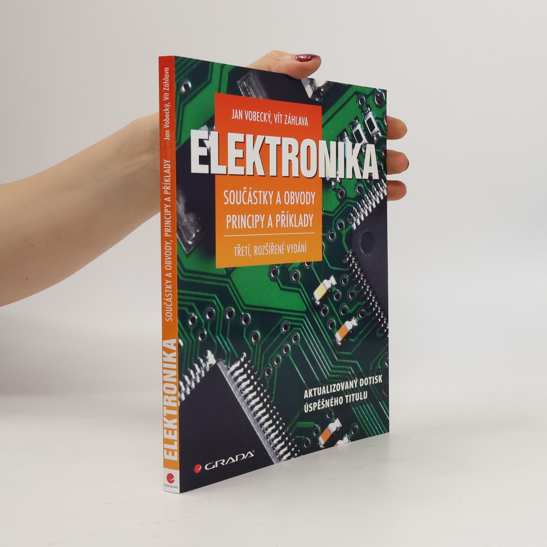 Jan Vobecký Elektronika. součástky a obvody, principy a příklady