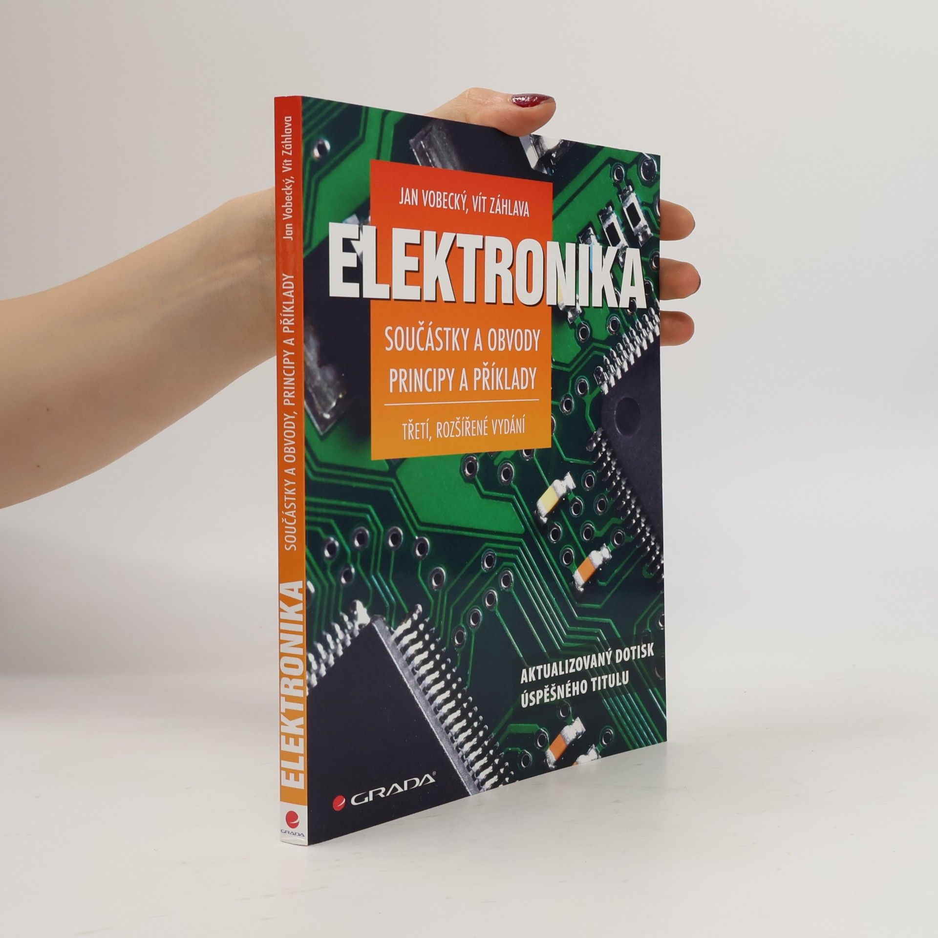 Jan Vobecký Elektronika. součástky a obvody, principy a příklady