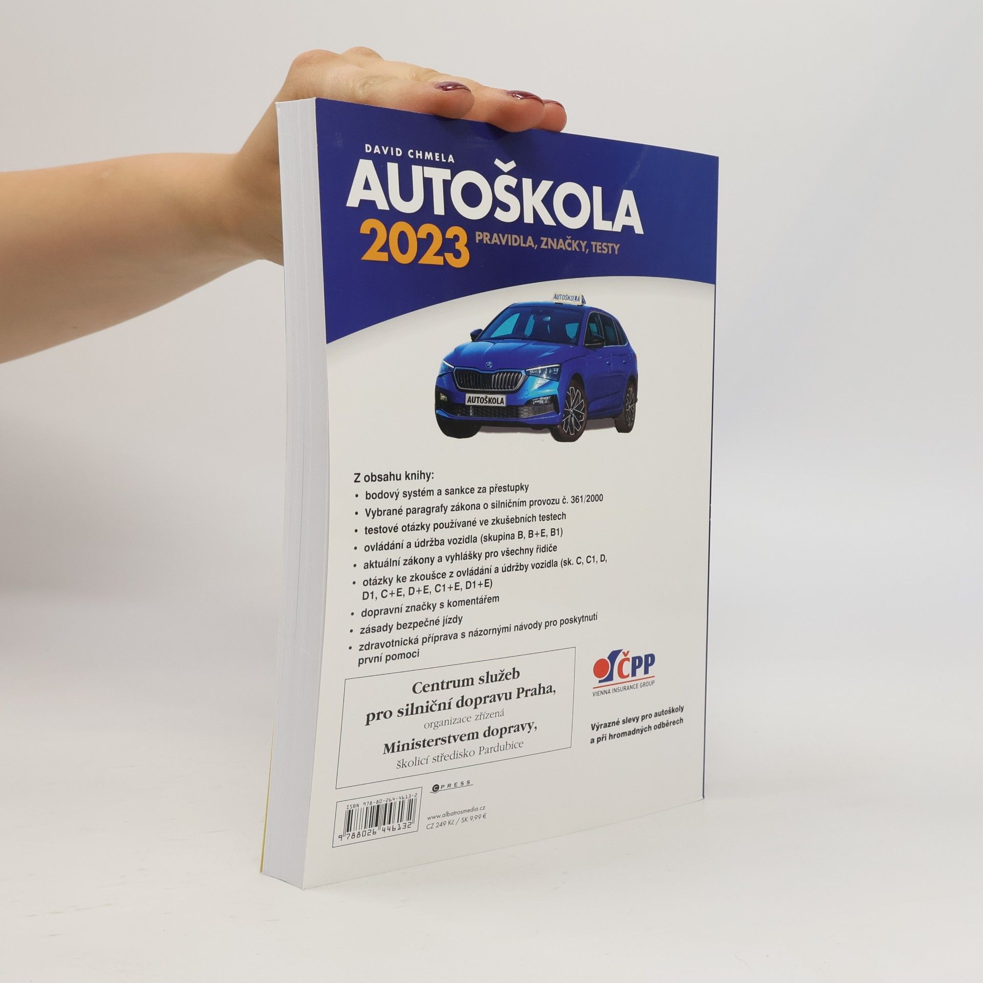 David Chmela Autoškola : pravidla, značky, testy : 2023