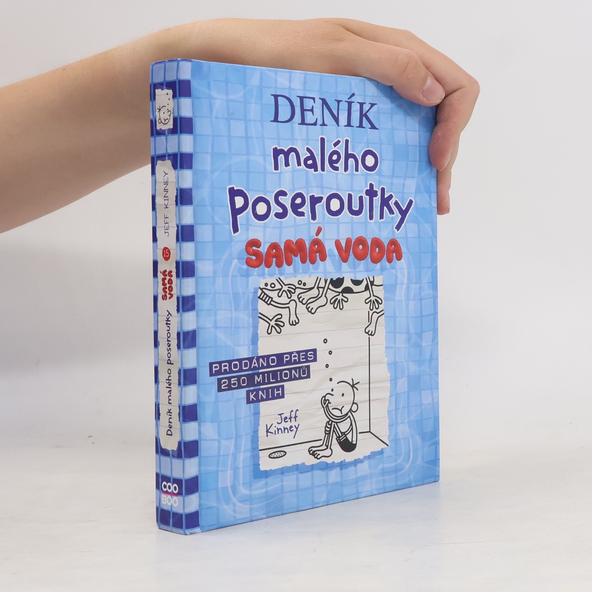 Jeff Kinney Deník malého poseroutky 15. Samá voda