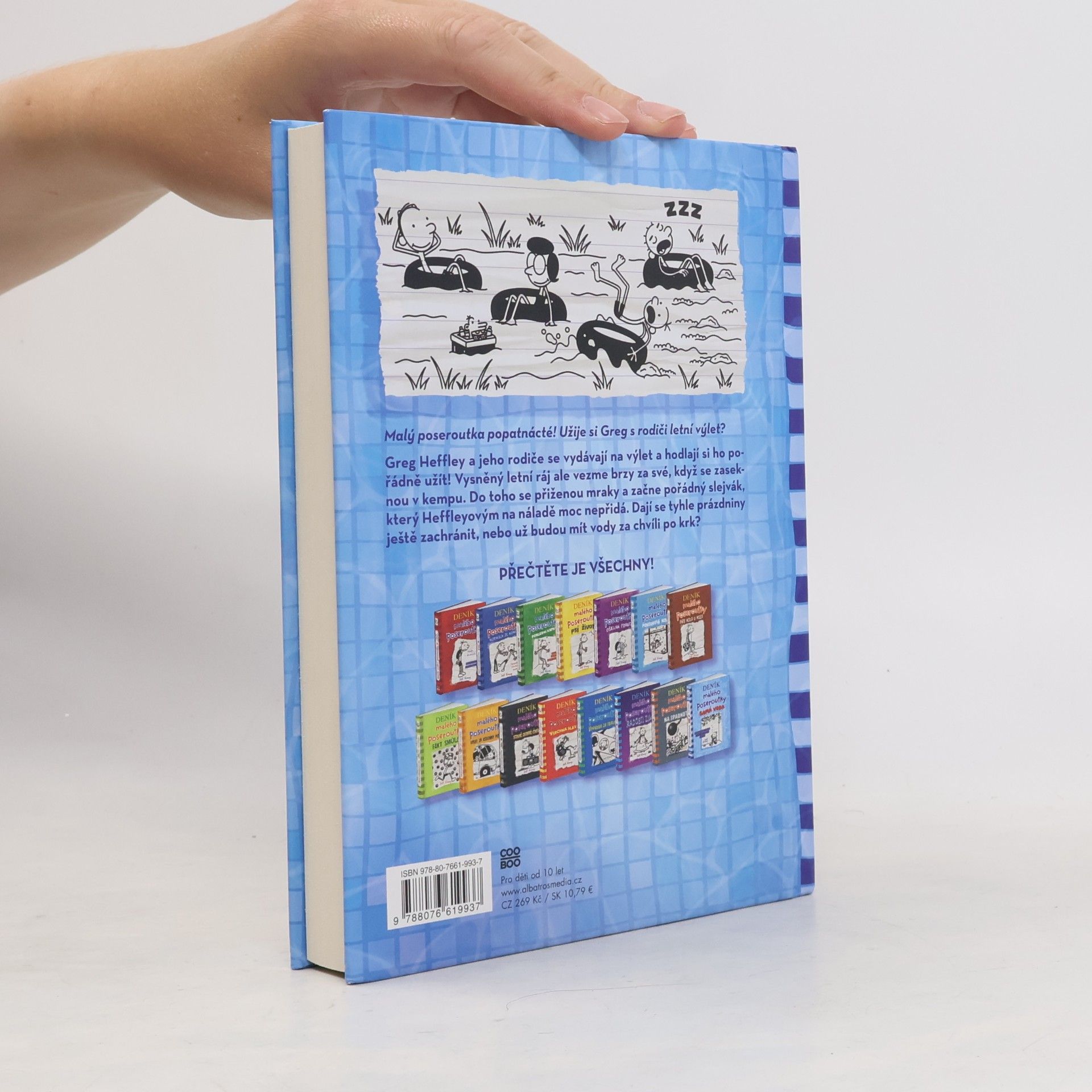 Jeff Kinney Deník malého poseroutky 15. Samá voda