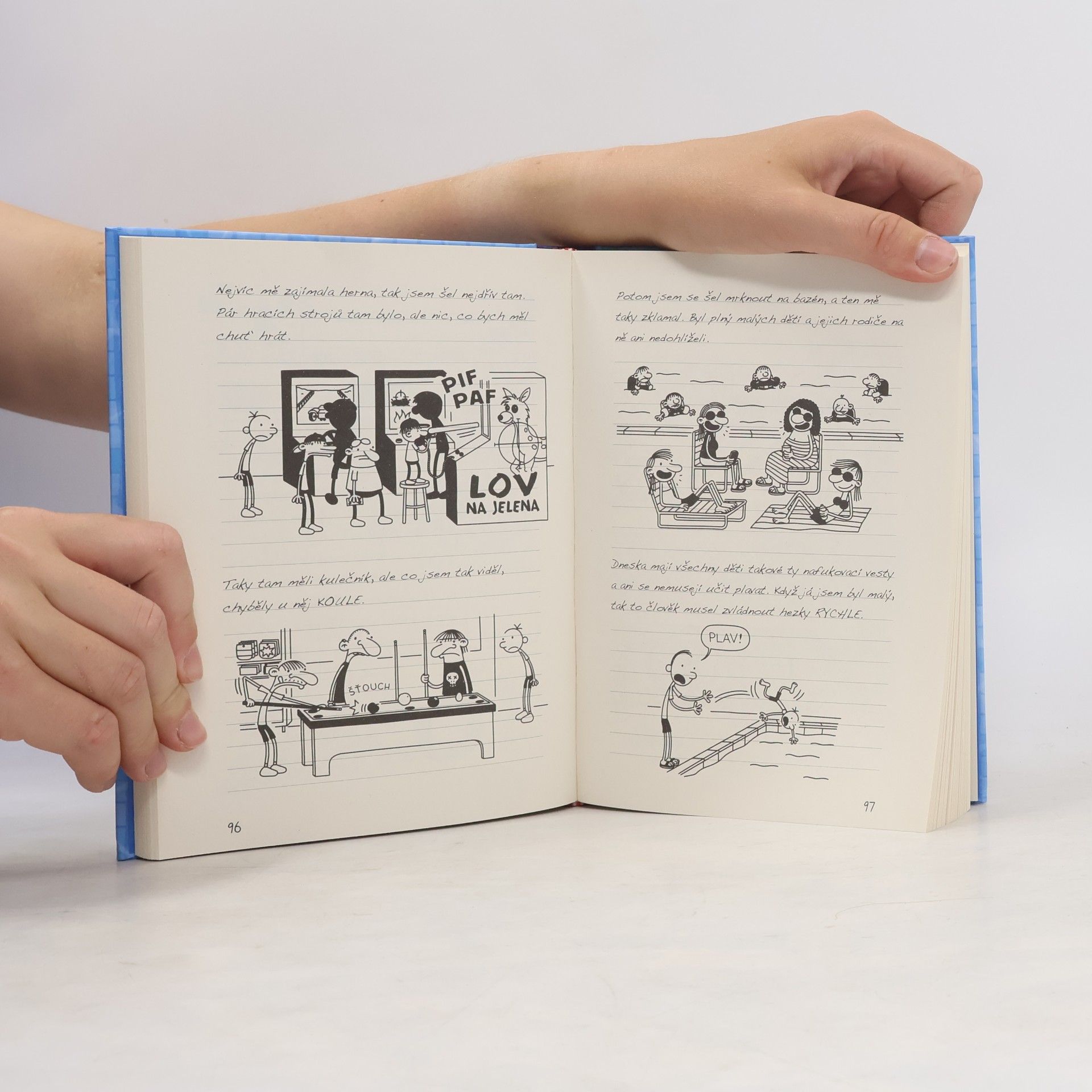 Jeff Kinney Deník malého poseroutky 15. Samá voda