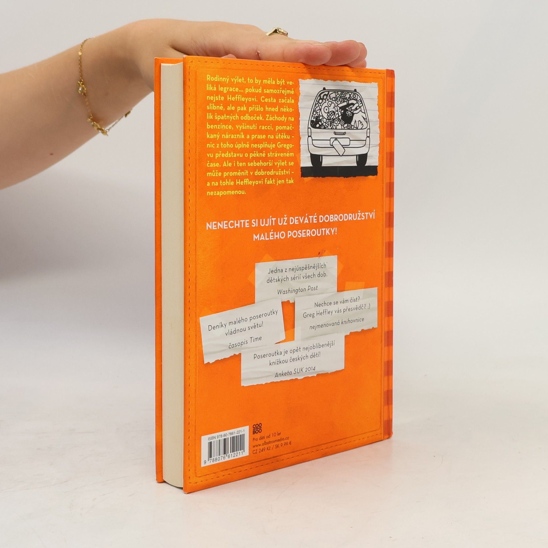 Jeff Kinney Deník malého poseroutky 9. Výlet za všechny peníze