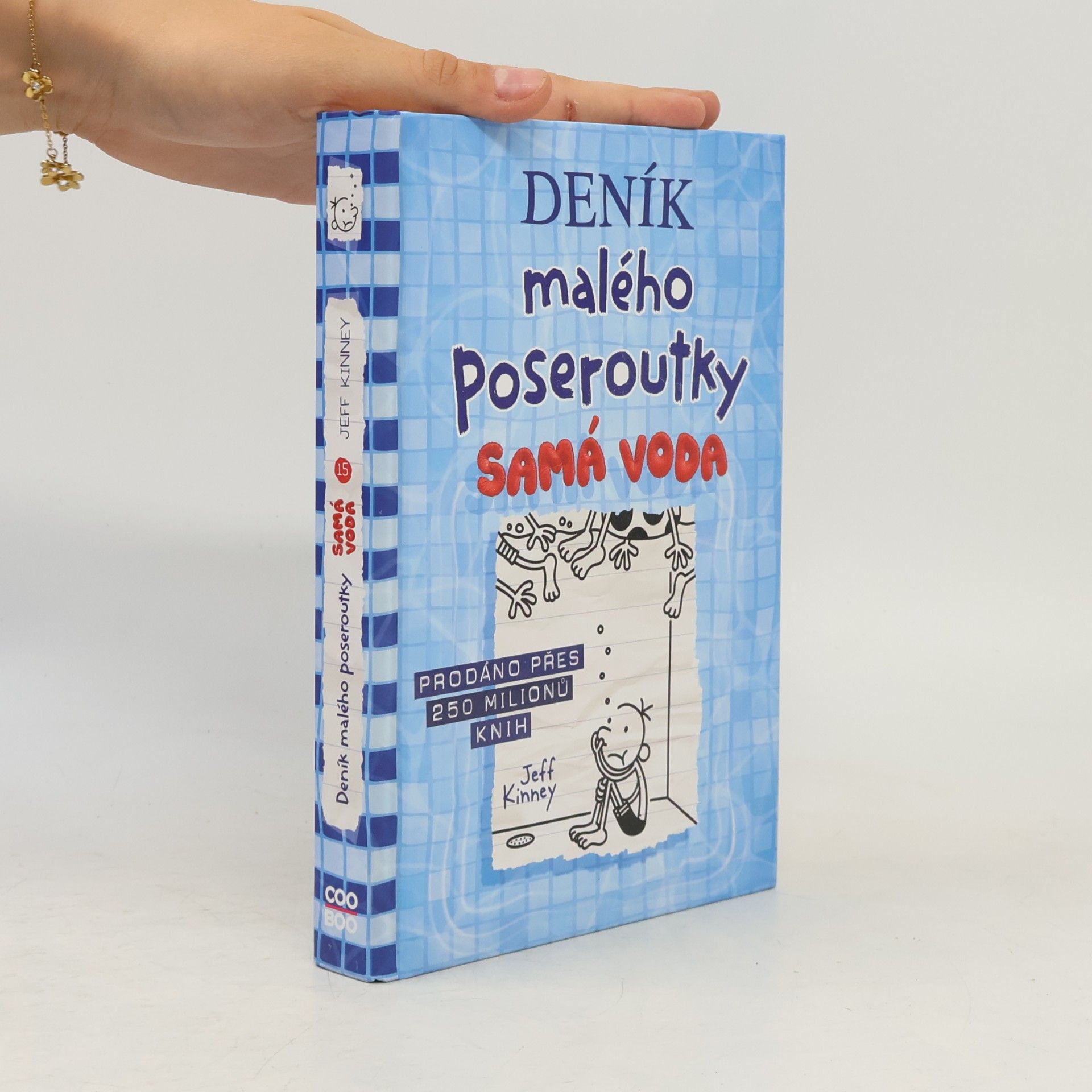 Jeff Kinney Deník malého poseroutky 15. Samá voda