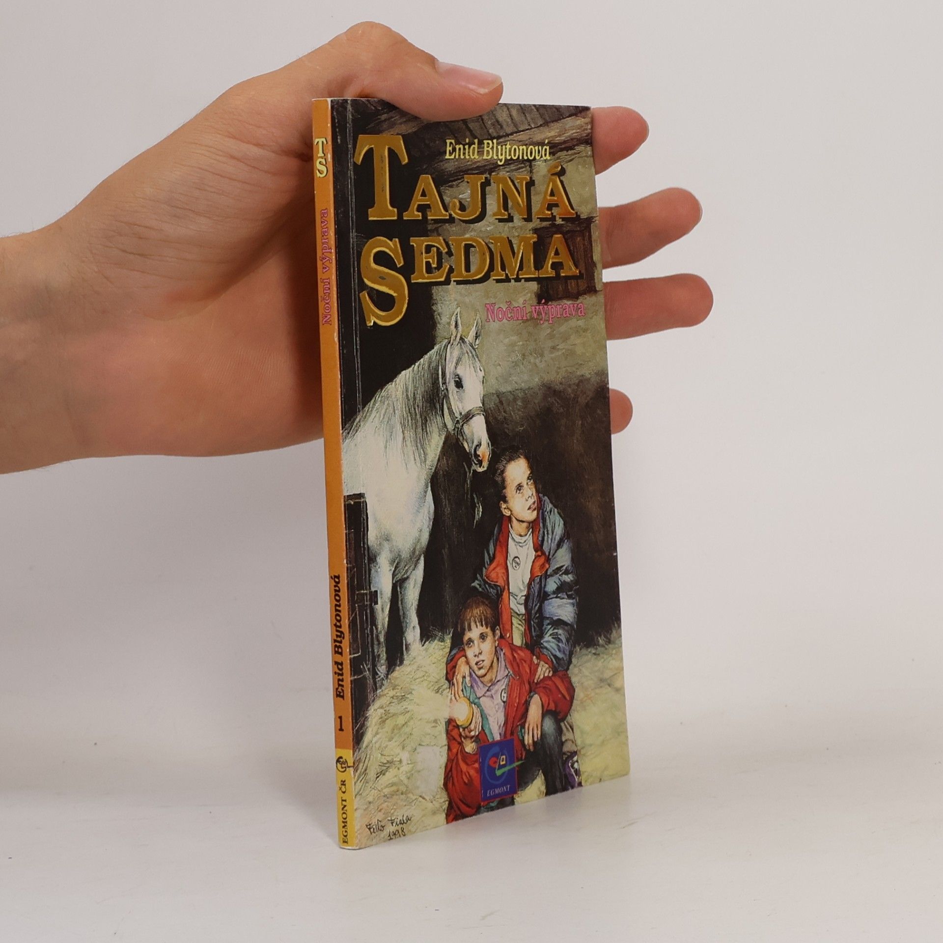 Enid Blyton Tajná sedma. Noční výprava