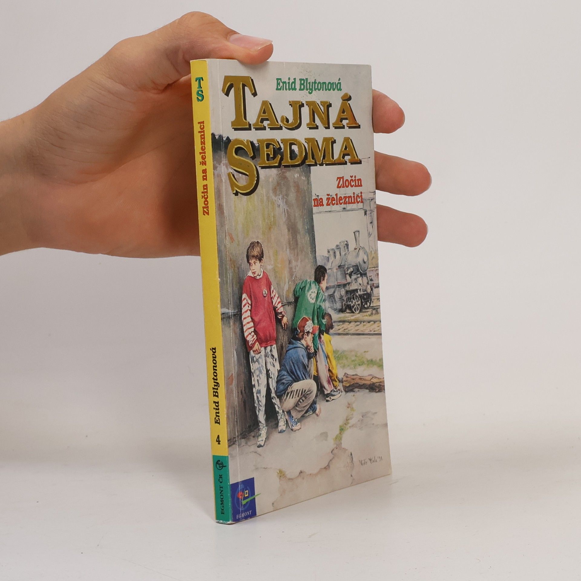 Enid Blyton Tajná sedma. Zločin na železnici
