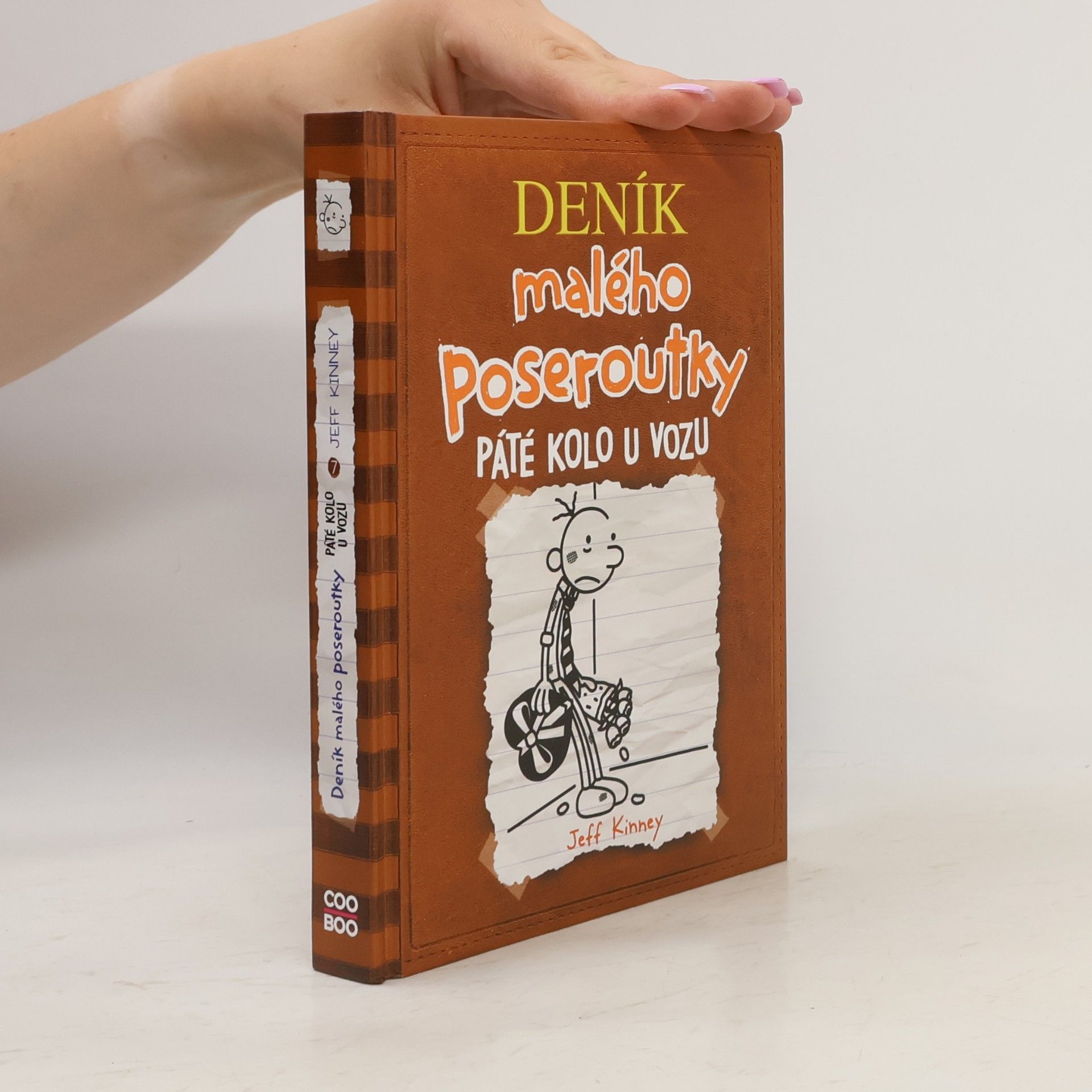 Jeff Kinney Deník malého poseroutky 7. Páté kolo u vozu