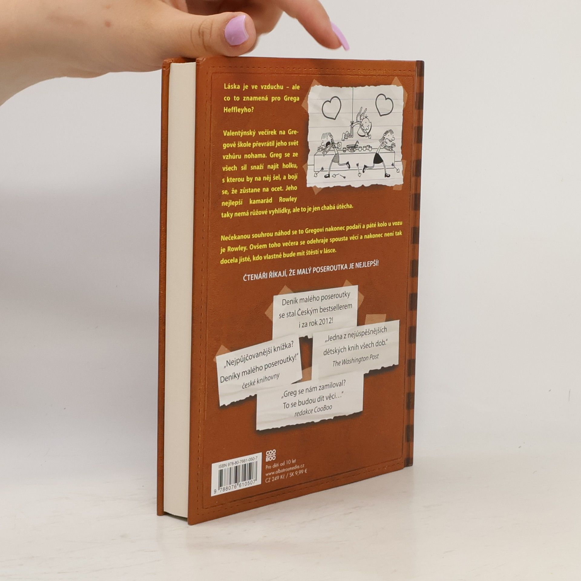 Jeff Kinney Deník malého poseroutky 7. Páté kolo u vozu
