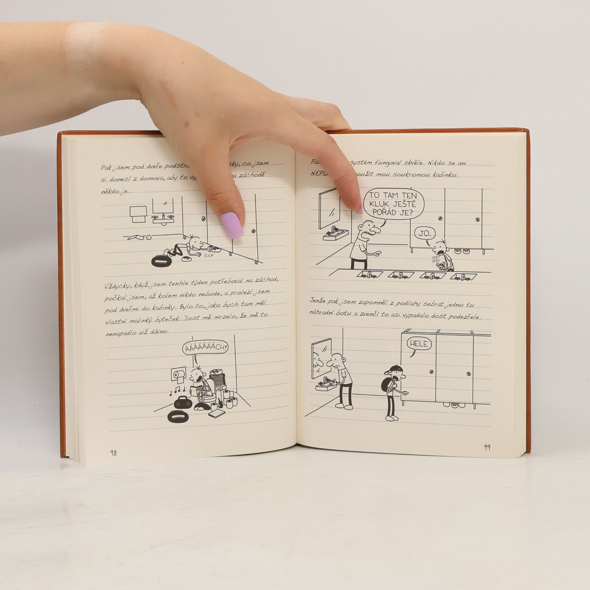 Jeff Kinney Deník malého poseroutky 7. Páté kolo u vozu