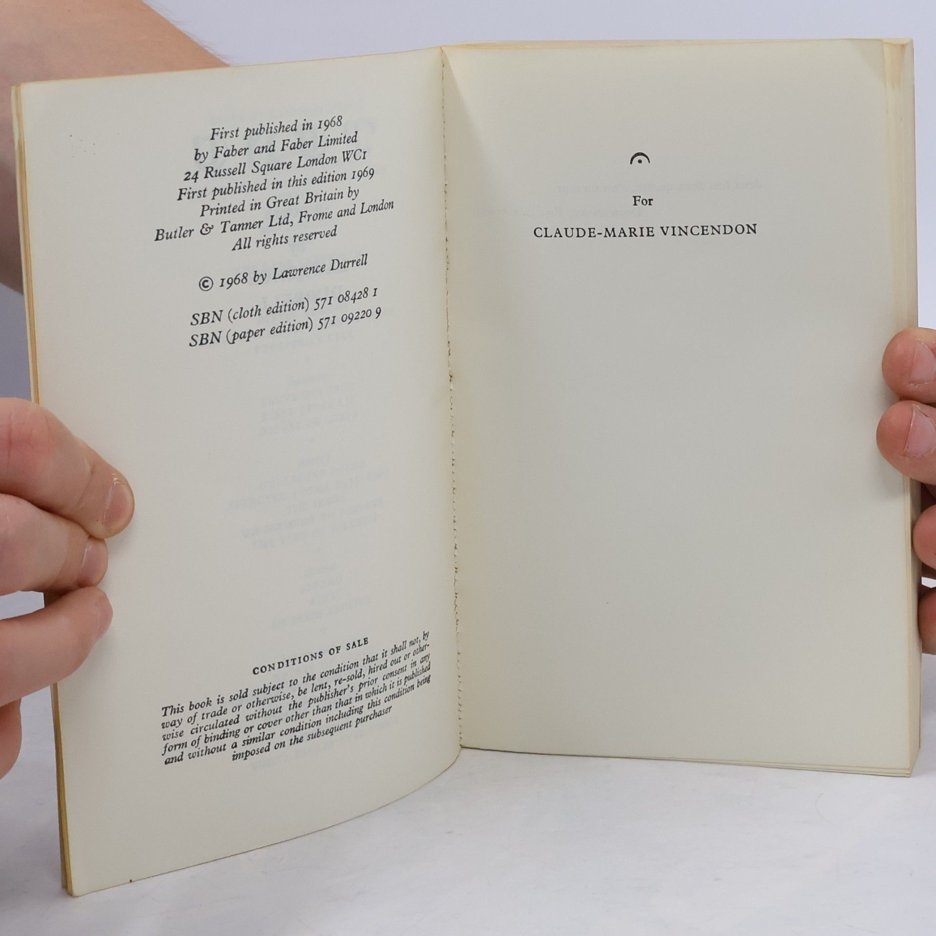 Lawrence Durrell Tunc