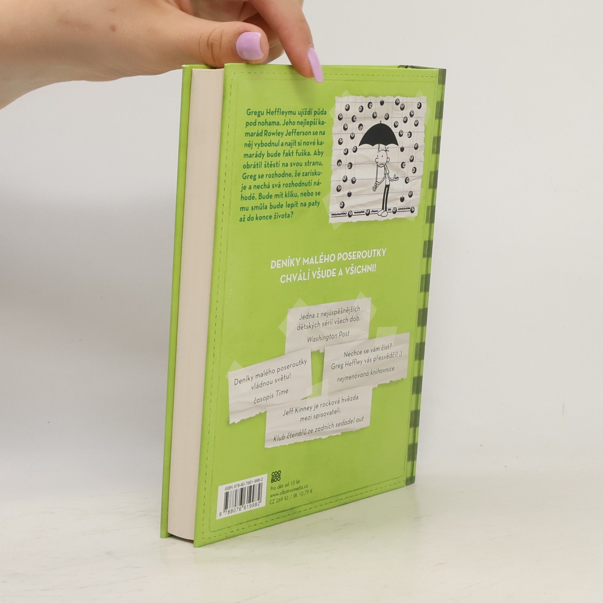 Jeff Kinney Deník malého poseroutky 8. Fakt smůla