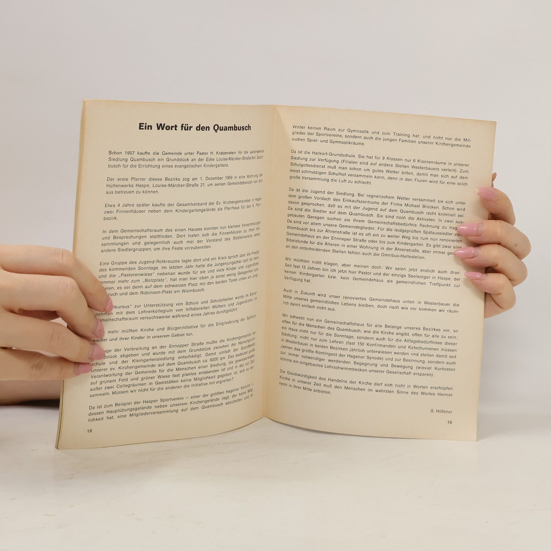 Autorenkollektiv 60 Jahre Gemeindehaus Westerader