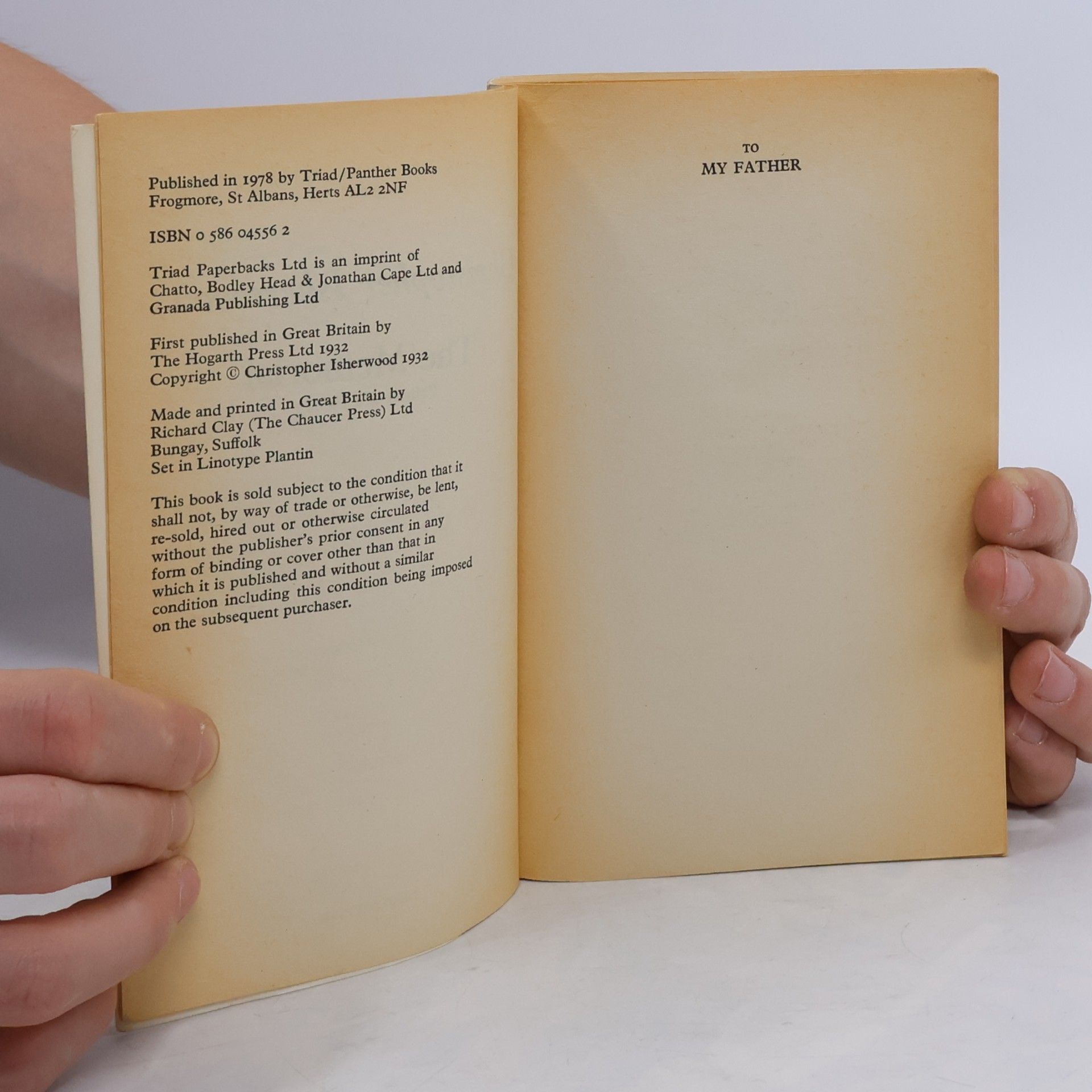 Christopher Isherwood The Memorial