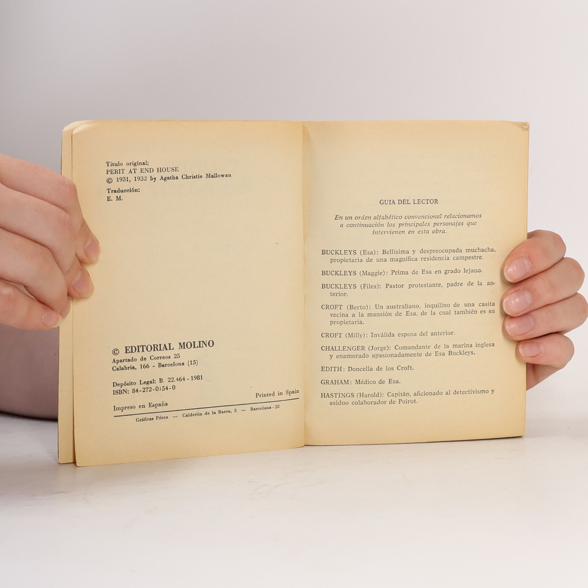 Agatha Christie Selecciones de Biblioteca Oro - 154: Peligro inminente