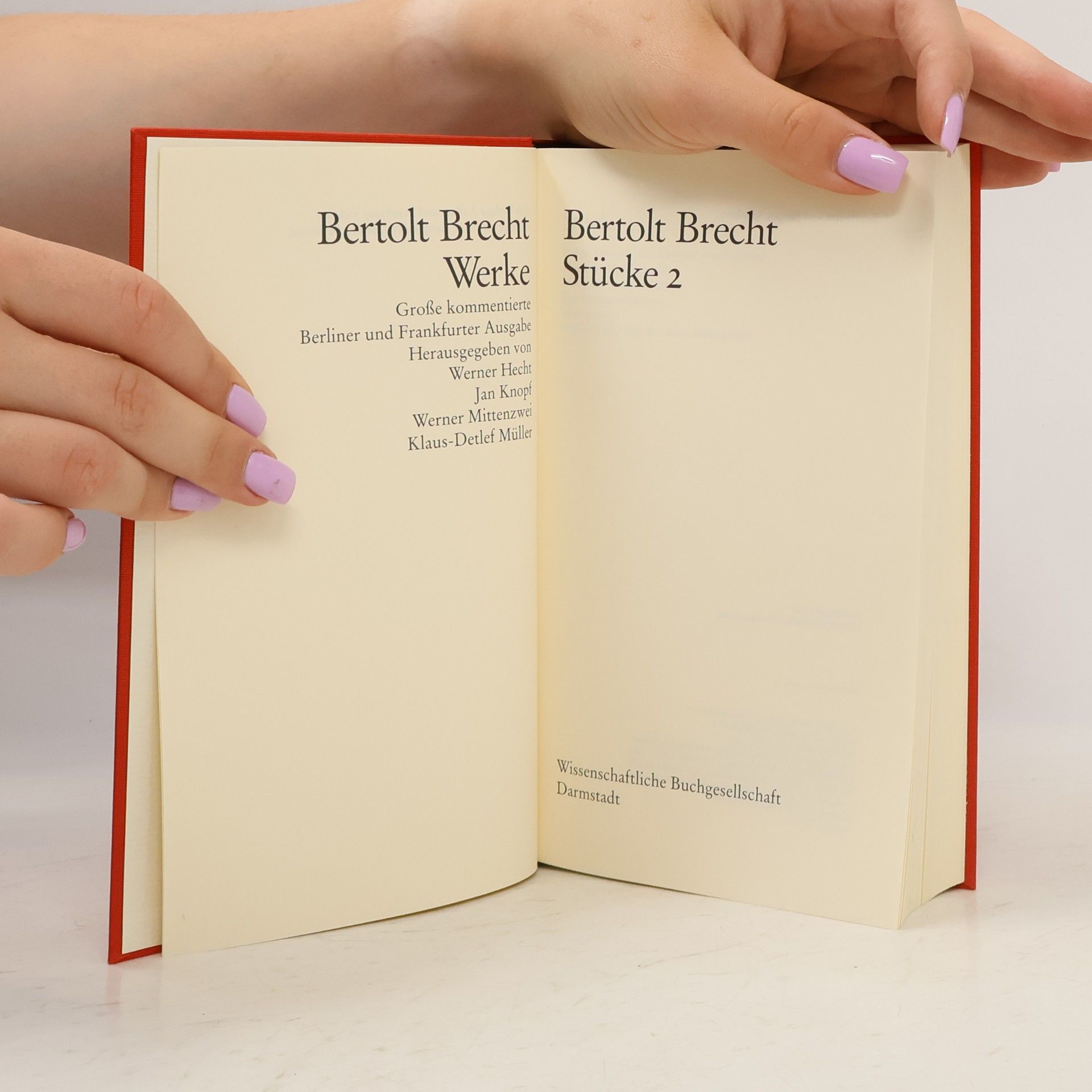 Bertolt Brecht Stücke 2