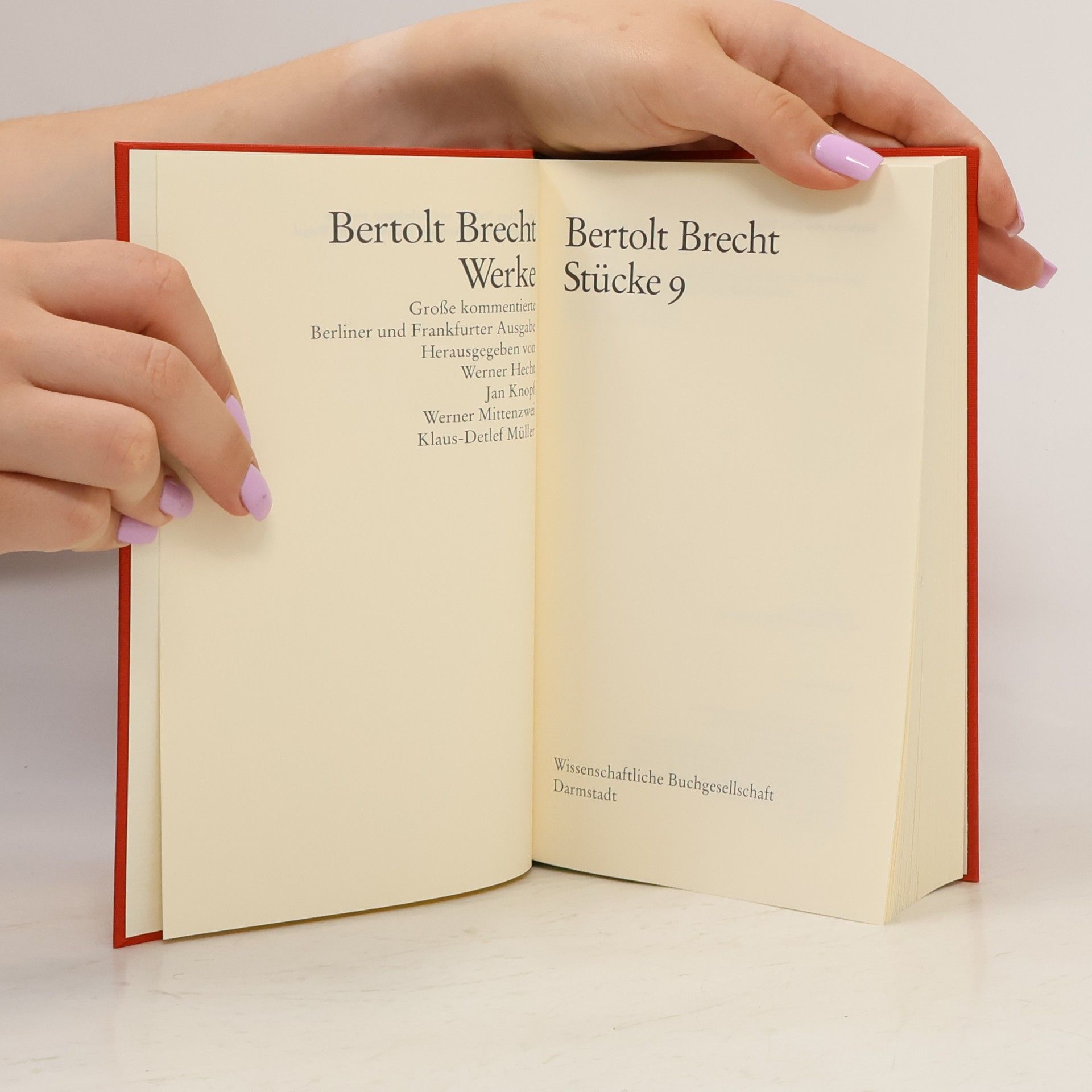 Bertolt Brecht Stücke 9