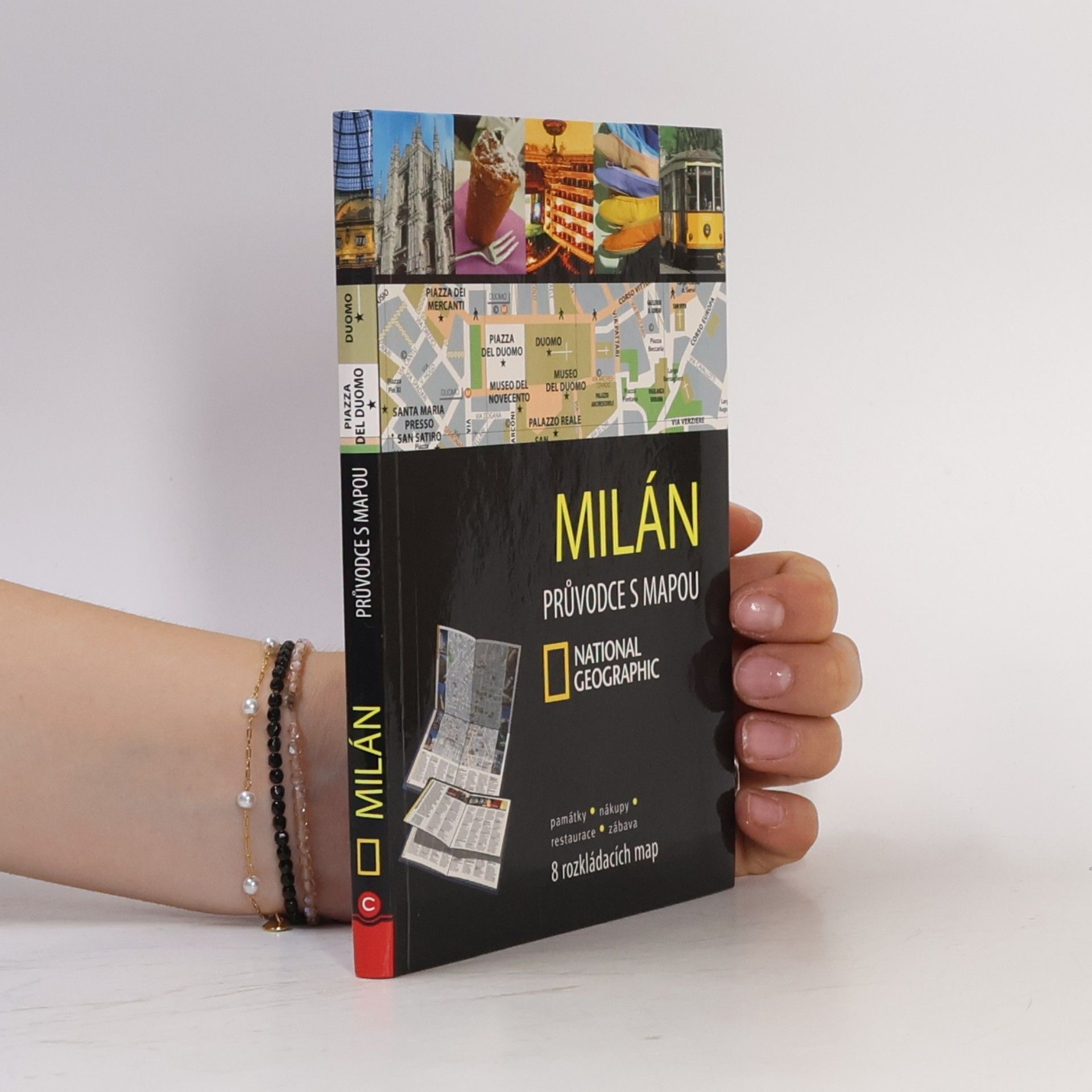 Marie Charvet Milán : průvodce s mapou
