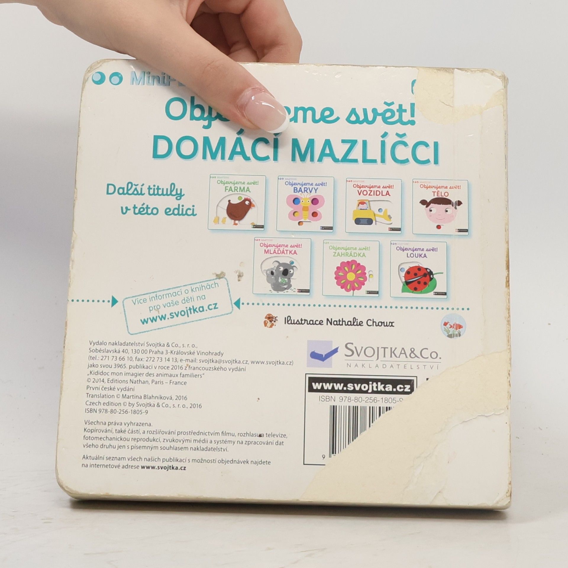 Nathalie Choux Objevujeme svět! Domácí mazlíčci