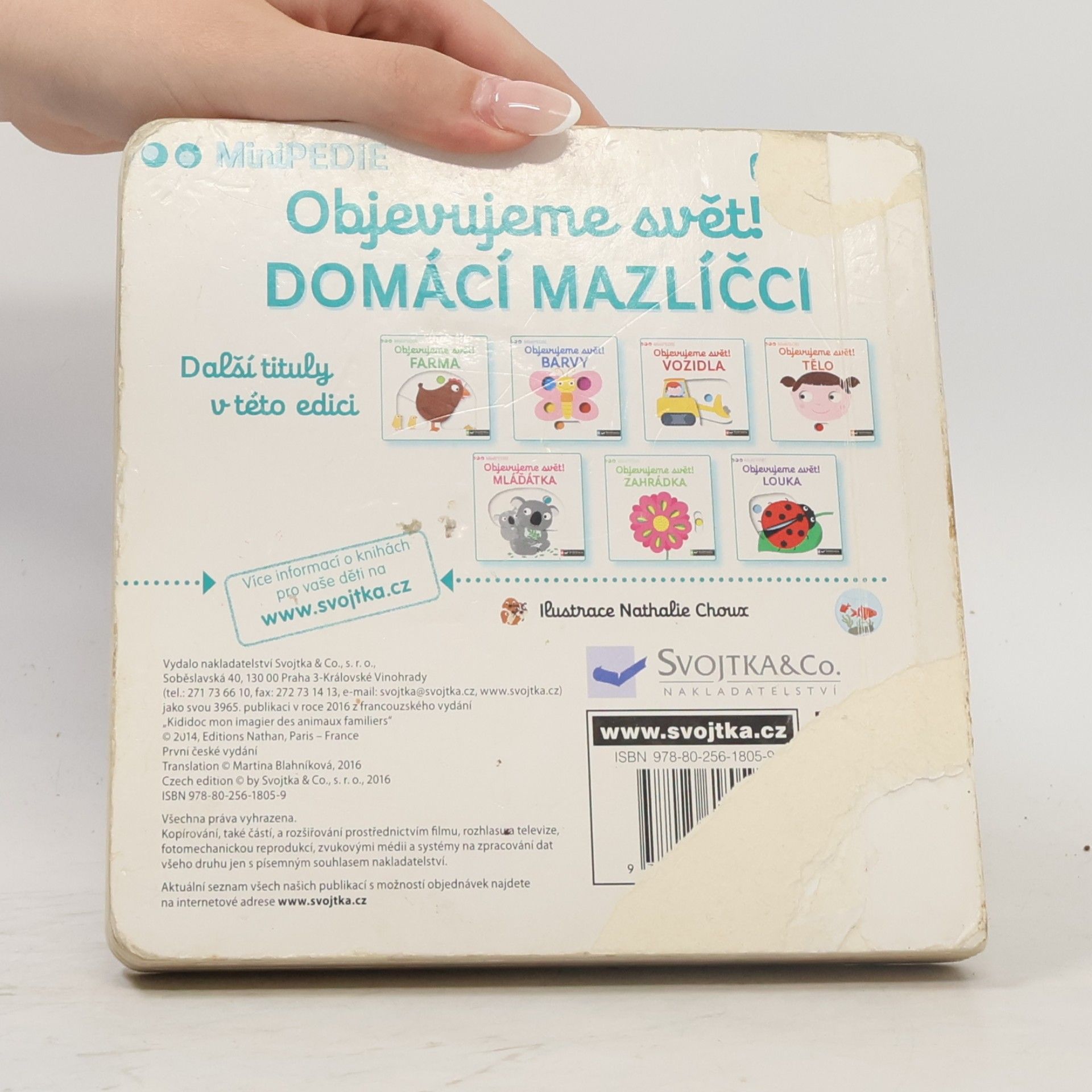 Nathalie Choux Objevujeme svět! Domácí mazlíčci