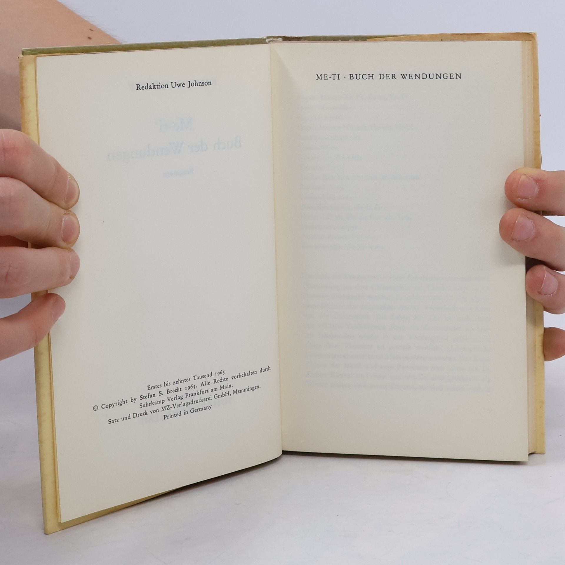 Bertolt Brecht Prosa 5