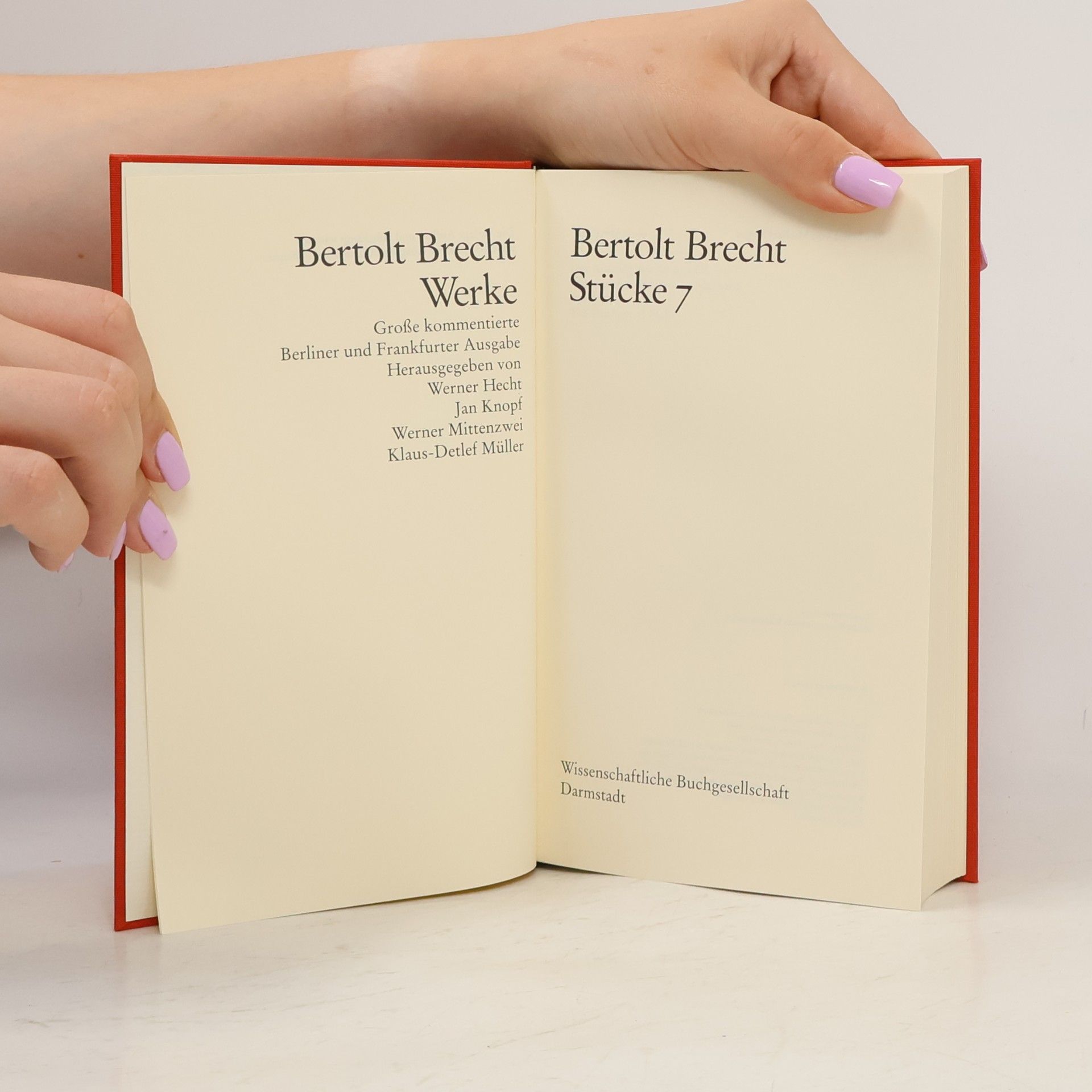 Bertolt Brecht Stücke 7