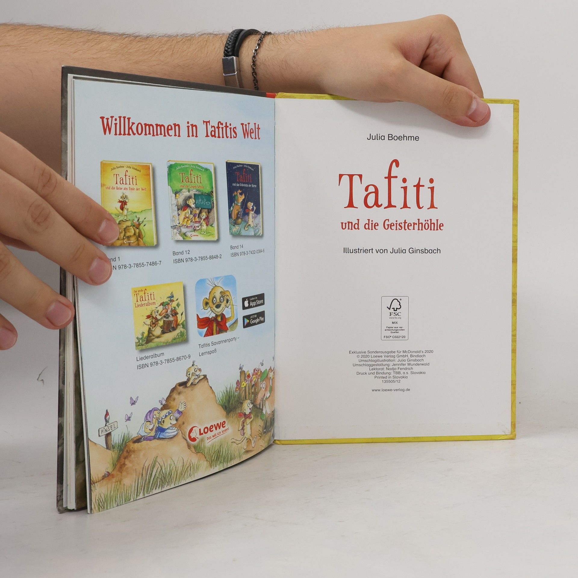 Julia Boehme Tafiti und die Geisterhöhle
