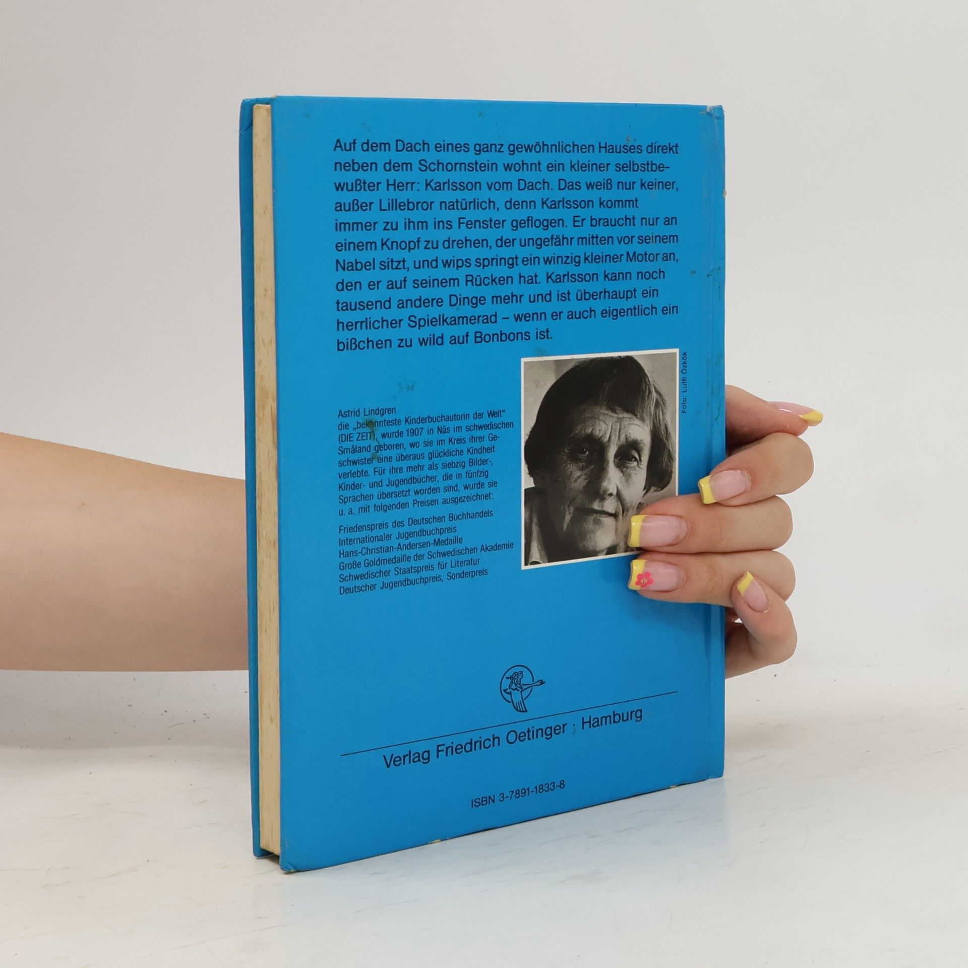 Astrid Lindgren Karlsson vom Dach