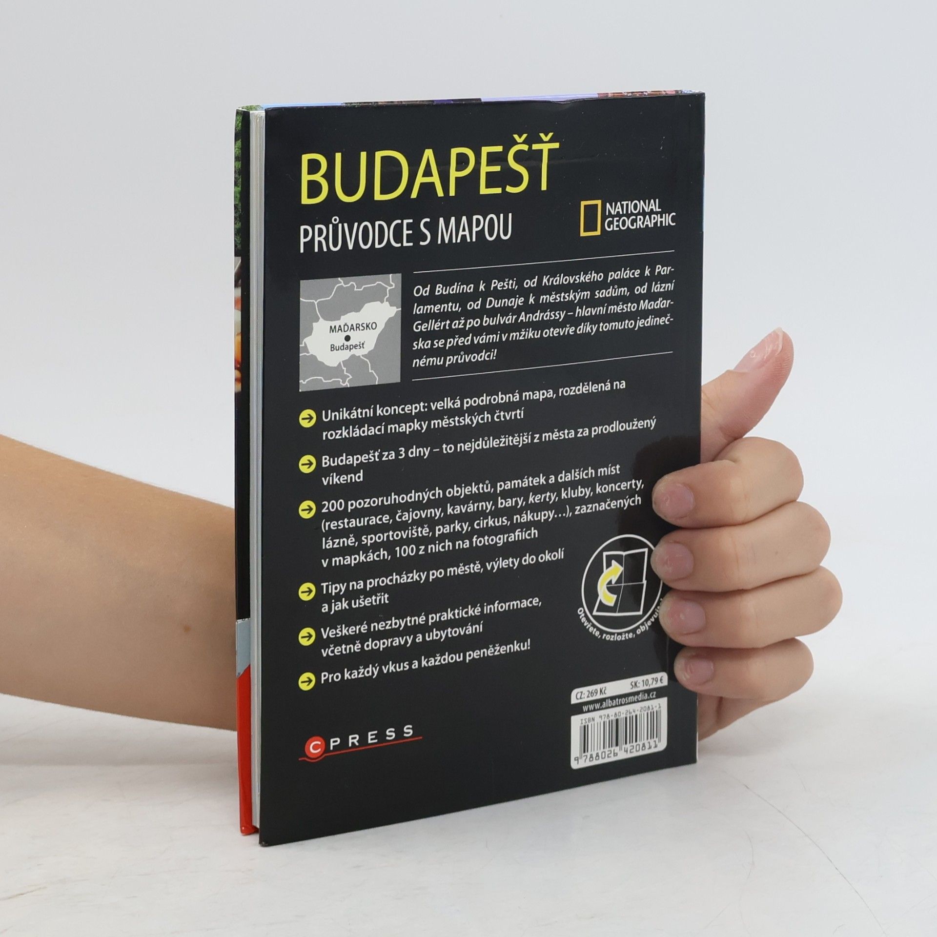 Hélène Le Tac Budapešť - průvodce s mapou