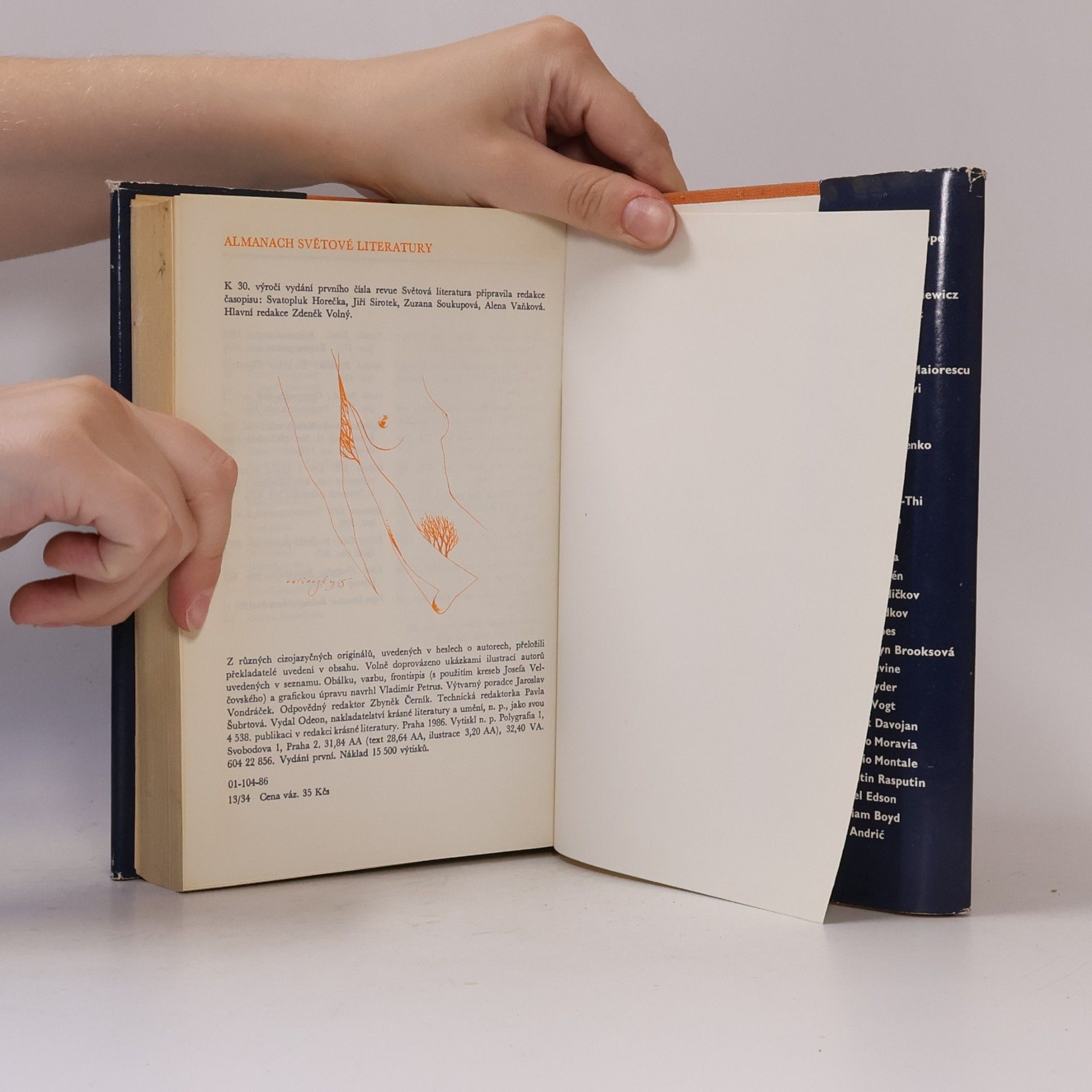 Autores varios Almanach Světové literatury