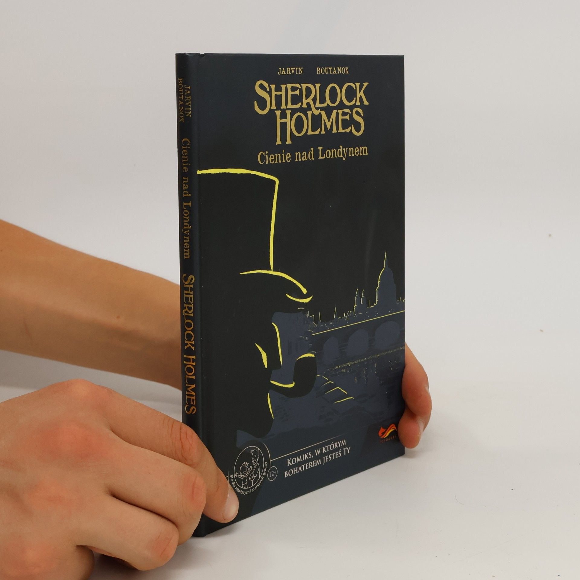 Jarvin Boutanox Sherlock Holmes. Cienie nad Londynem. Komiksy paragrafowe