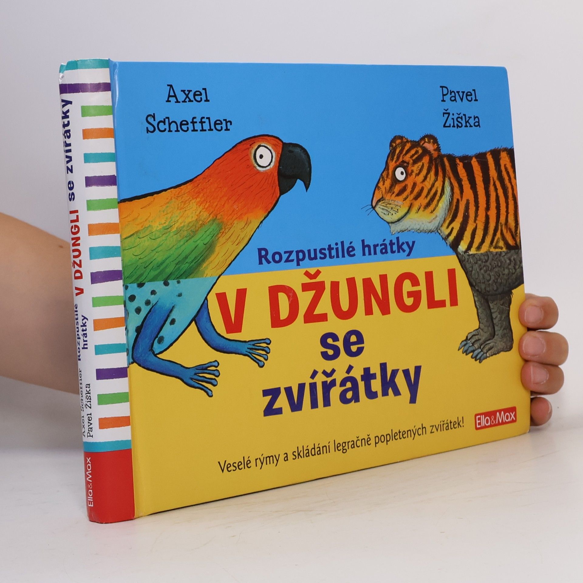 Axel Scheffler Rozpustilé hrátky - V džungli se zvířátky