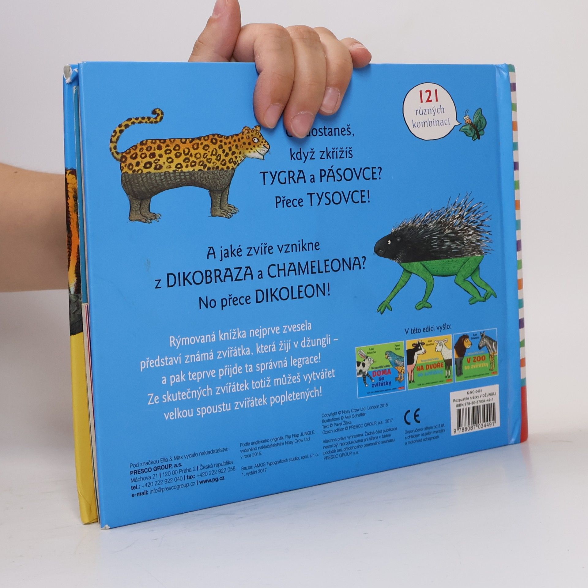 Axel Scheffler Rozpustilé hrátky - V džungli se zvířátky